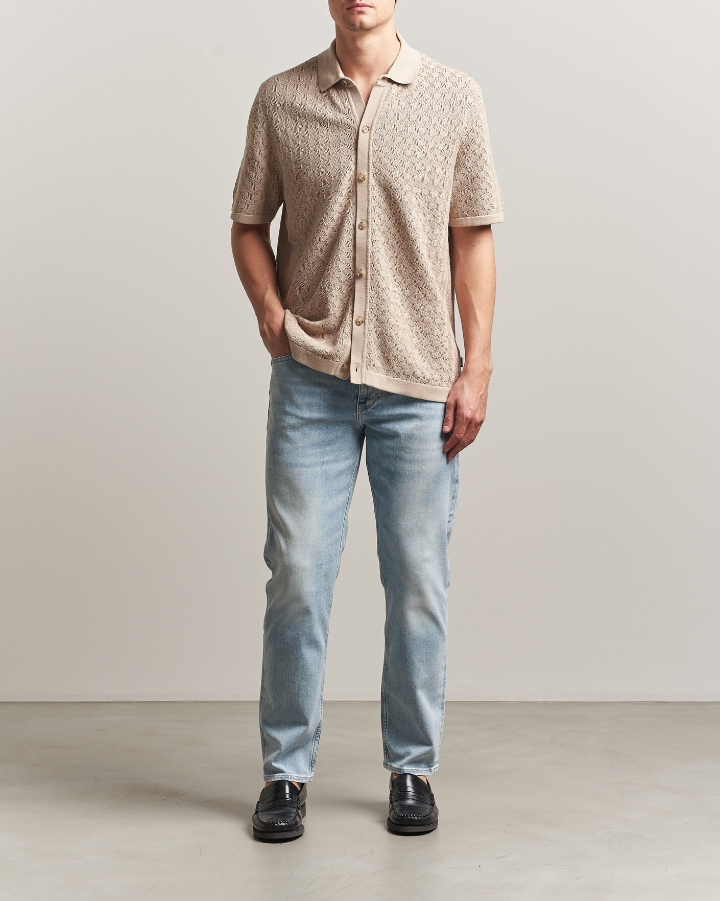 Herre | Jeans | BOSS BLACK | Ogden Jeans Light Blue