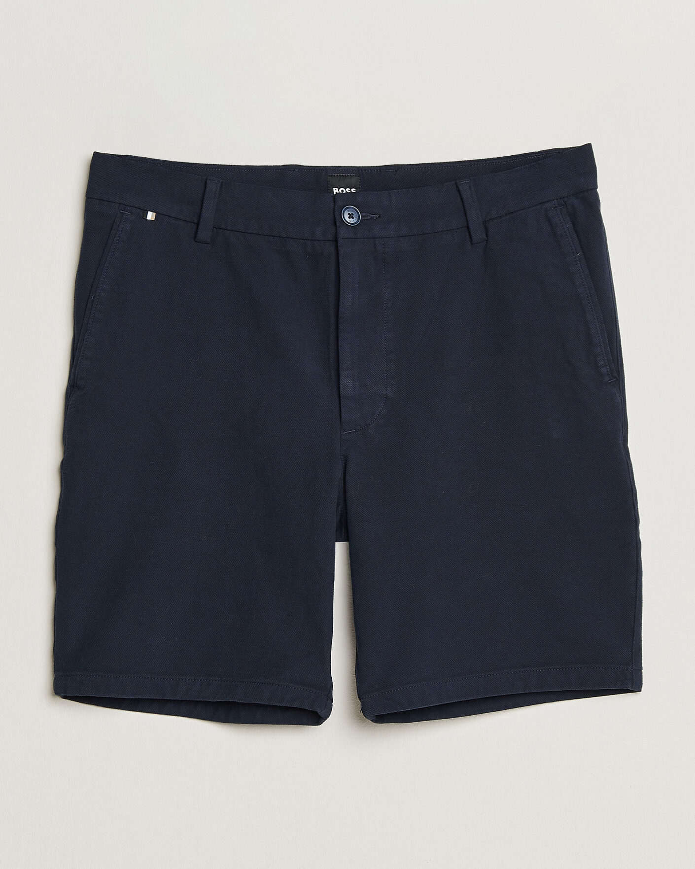 Herre | Shorts | BOSS BLACK | Kane Cotton Chino Shorts Dark Blue