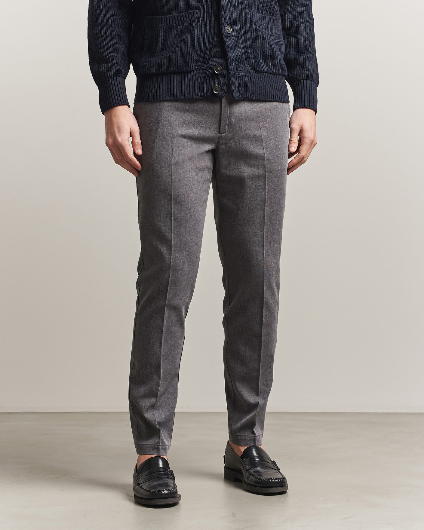 Herre | Bukser | BOSS BLACK | Kaiton Structured Chinos Black