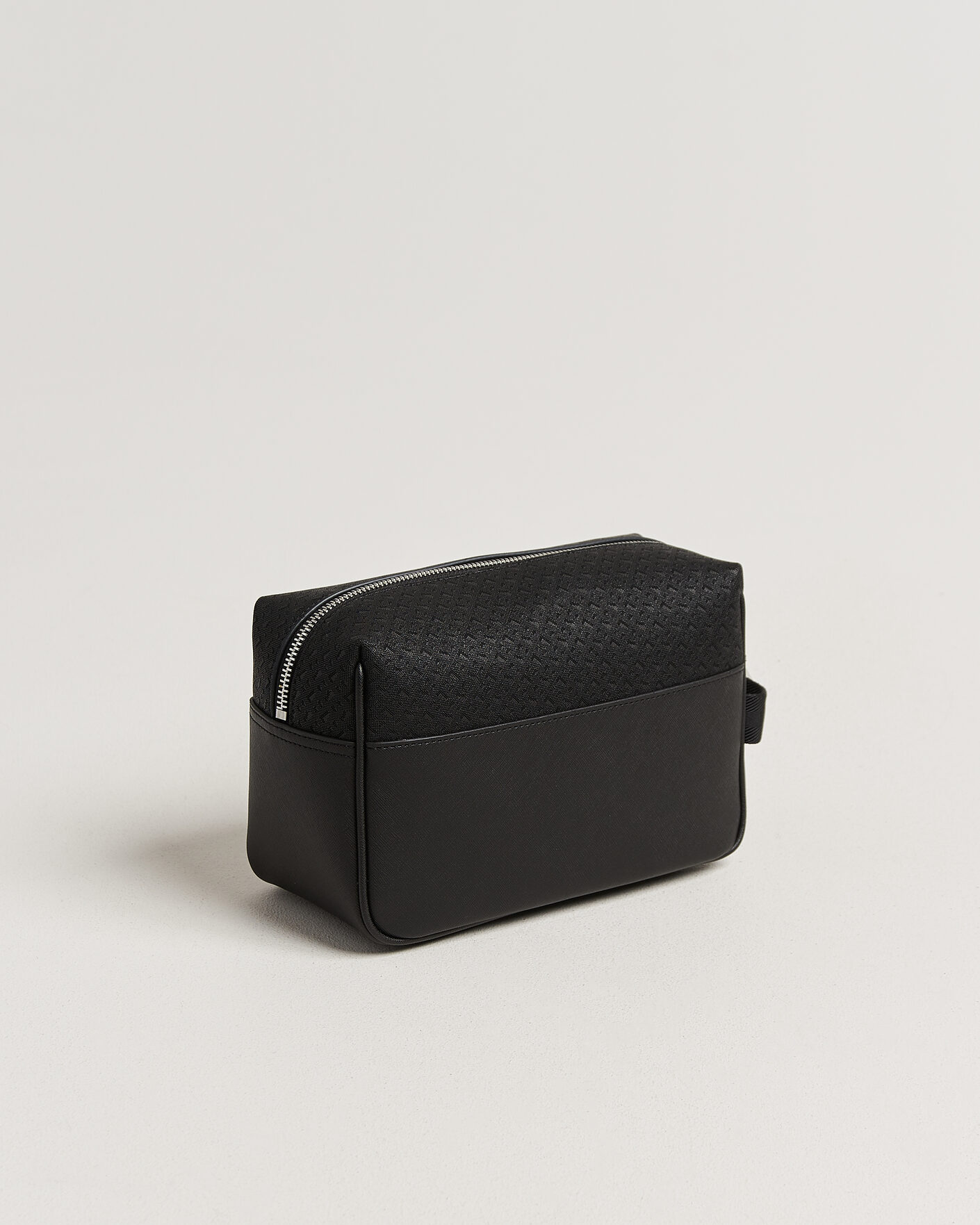 Herre | Tasker | BOSS BLACK | Daxter Monogram Leather Washbag Black