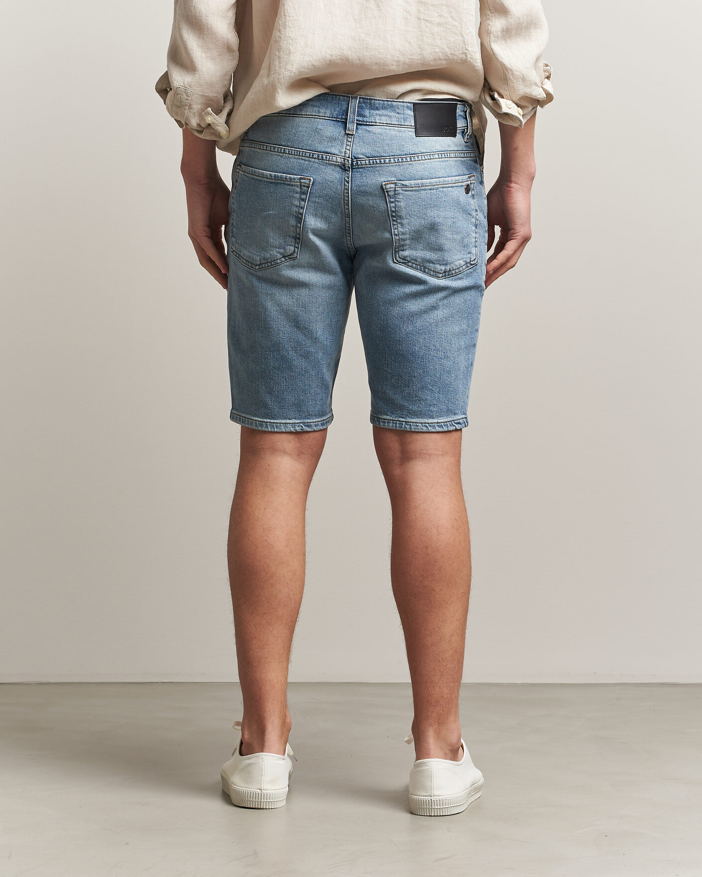 Herre | Shorts | BOSS ORANGE | Re.Maine Denim Shorts Light Blue