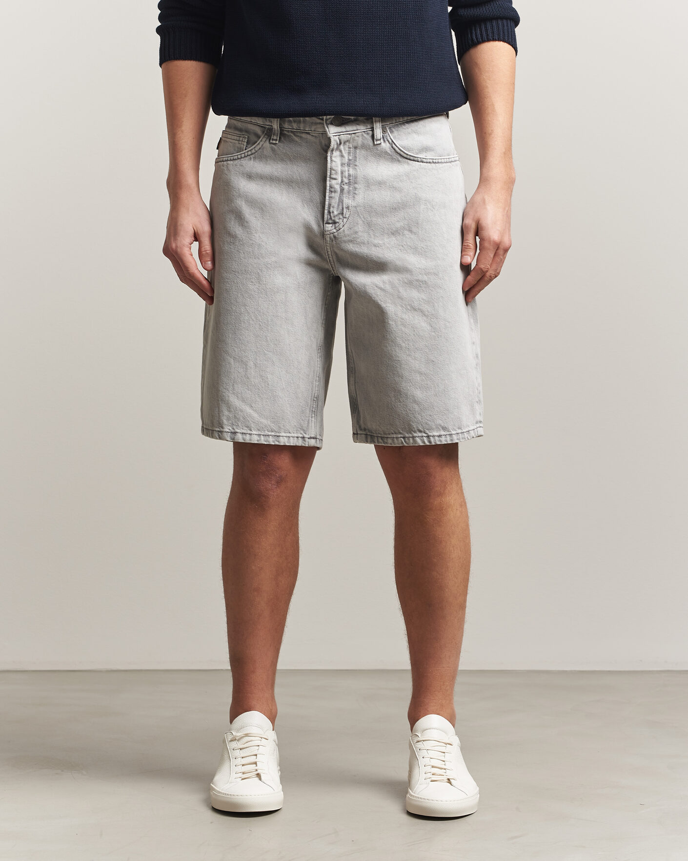 Herre | Shorts | BOSS ORANGE | Atacama Denim Shorts Medium Grey