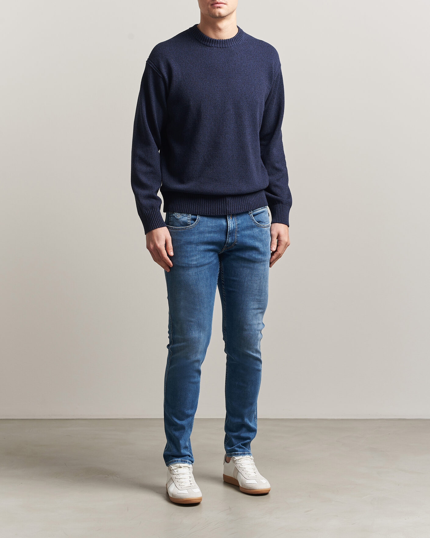 Herre | Trøjer | BOSS ORANGE | Kerlino Knitted Sweater Dark Blue