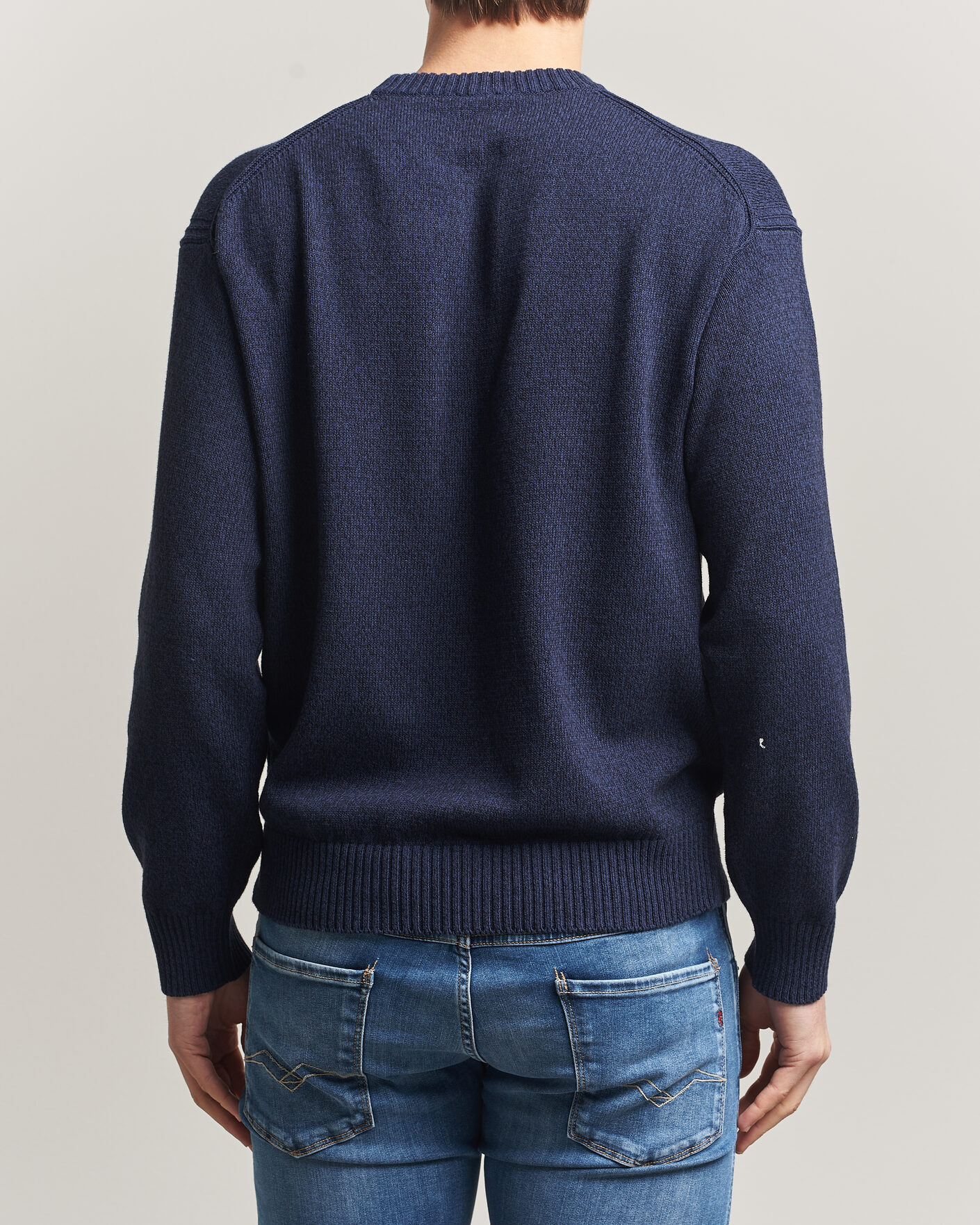 Herre | Trøjer | BOSS ORANGE | Kerlino Knitted Sweater Dark Blue