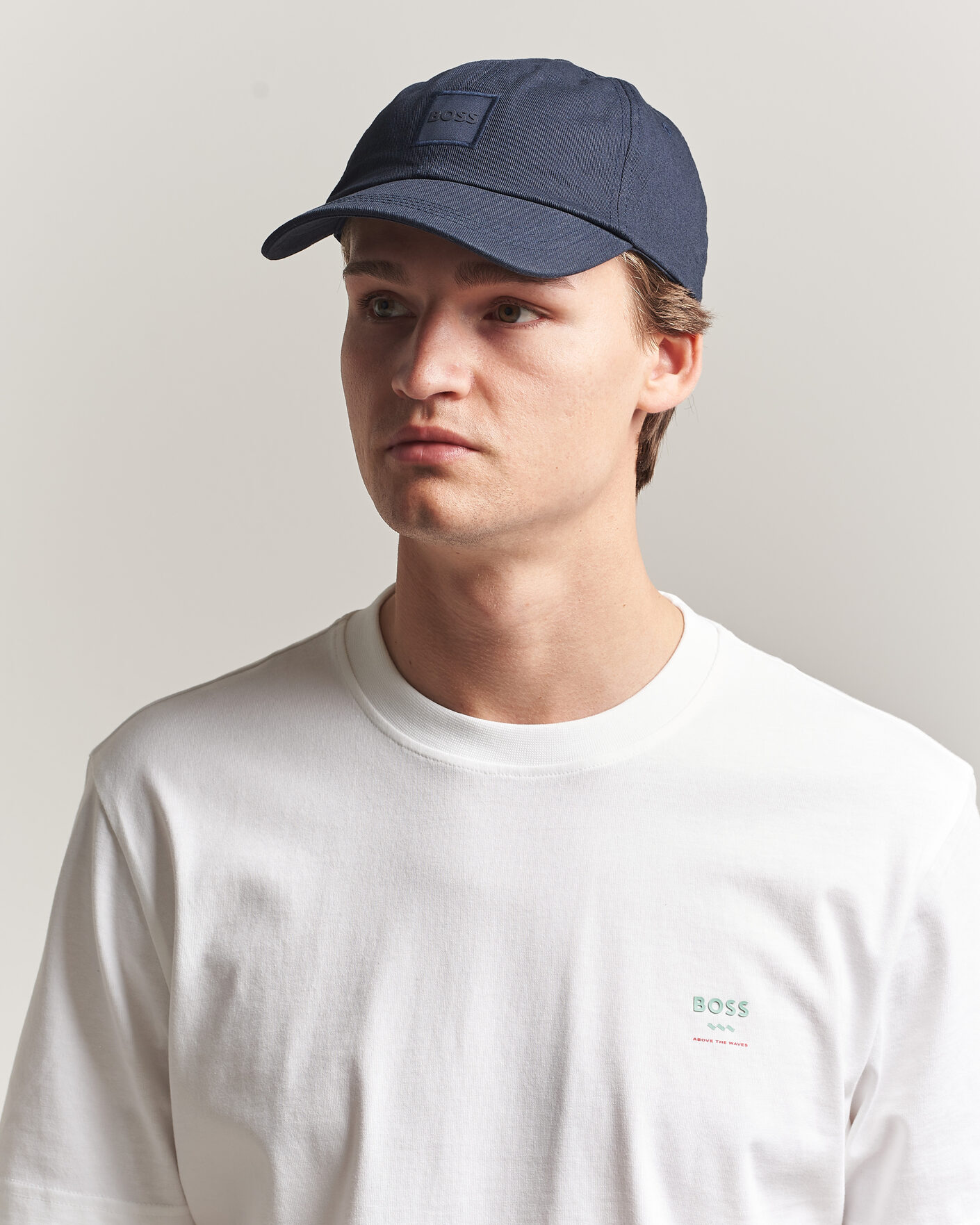 Herre | Hatte & kasketter | BOSS ORANGE | Derrel Logo Cap Dark Blue