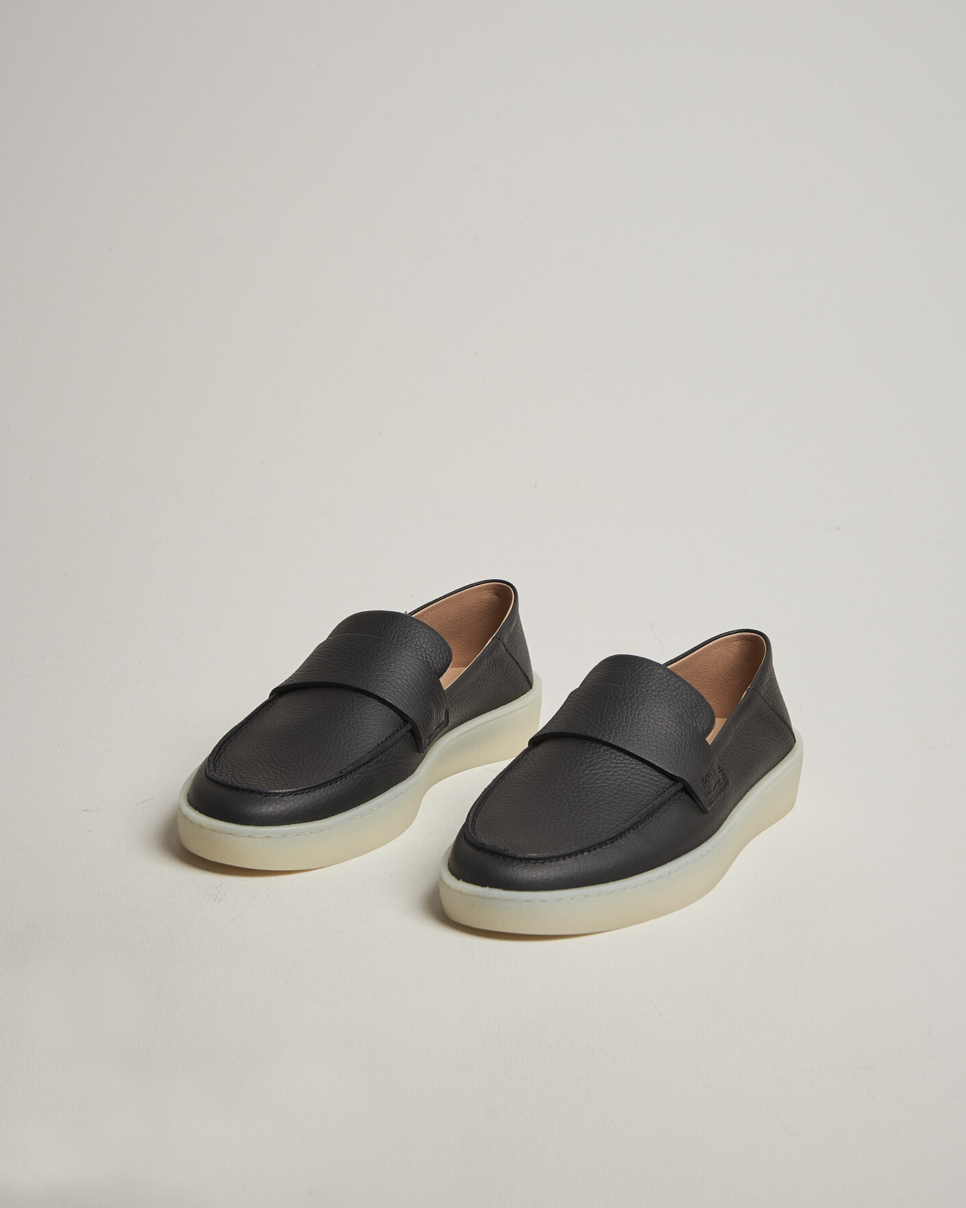 Herre | Loafers | BOSS BLACK | Randal Leather Loafer Black