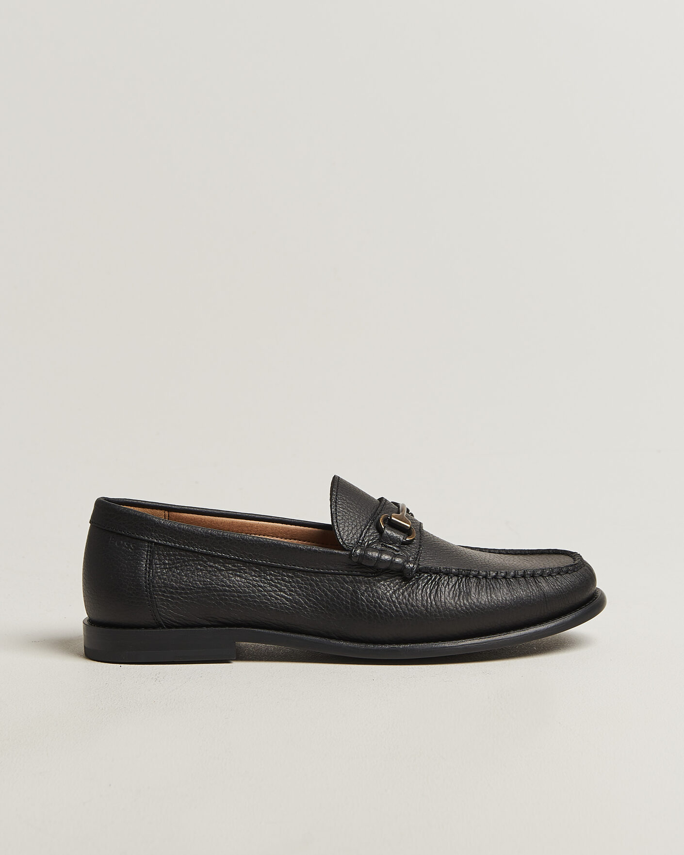 Herre | Loafers | BOSS BLACK | Tevan Leather Moccasin Black