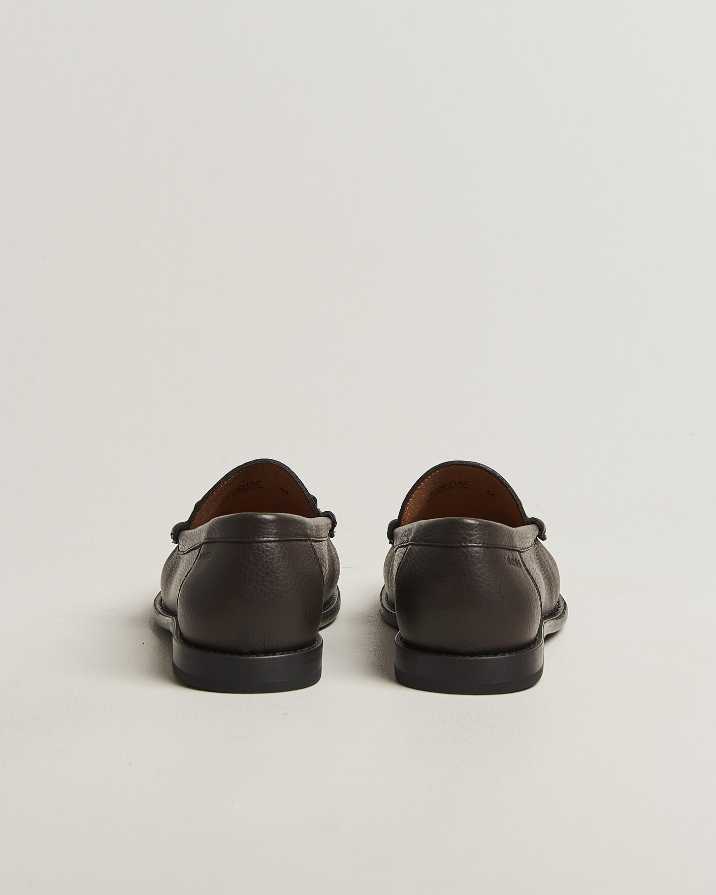 Herre | Loafers | BOSS BLACK | Tevan Leather Moccasin Dark Brown