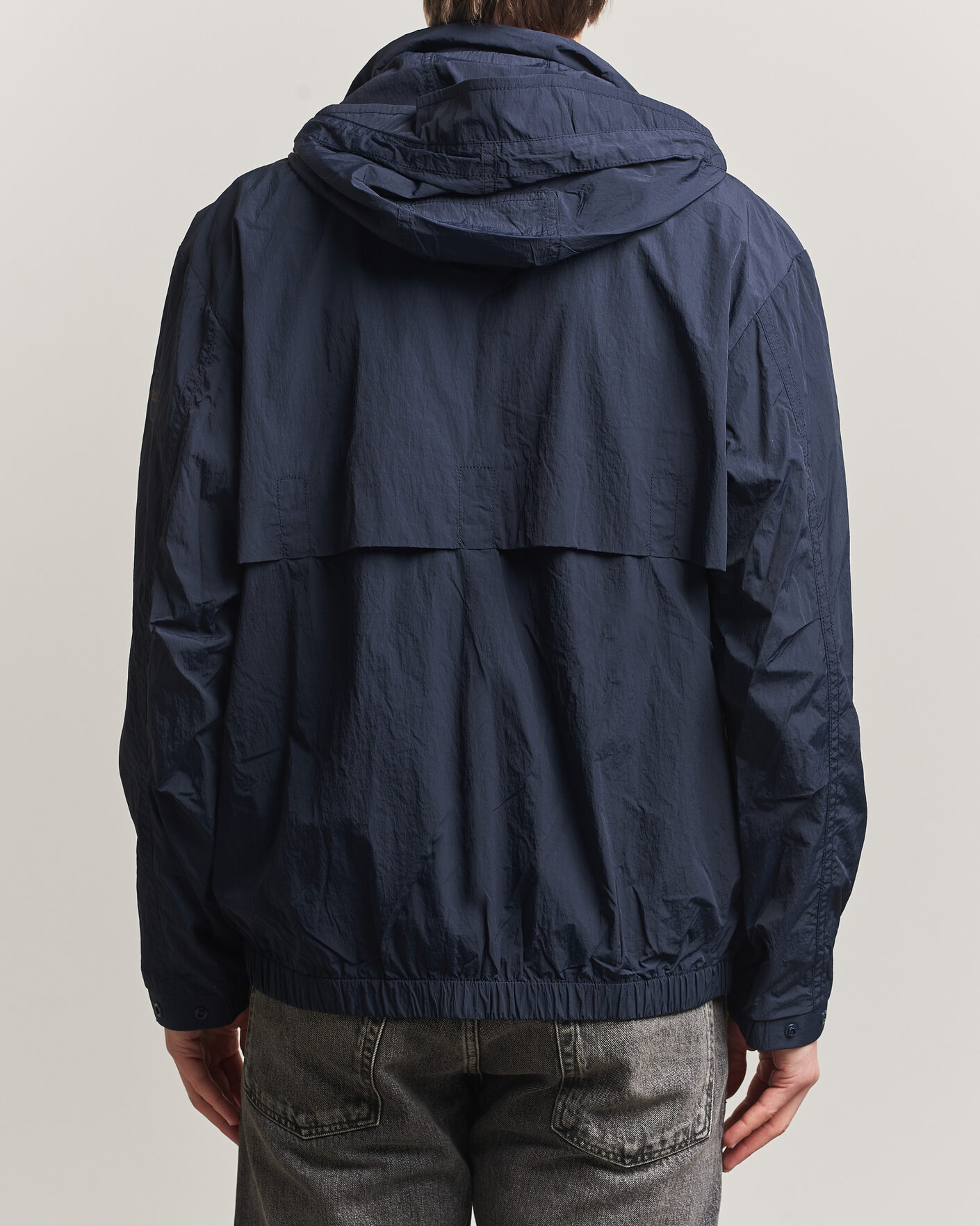 Herre | Jakker | BOSS ORANGE | Oberle Hooded Jacket Dark Blue