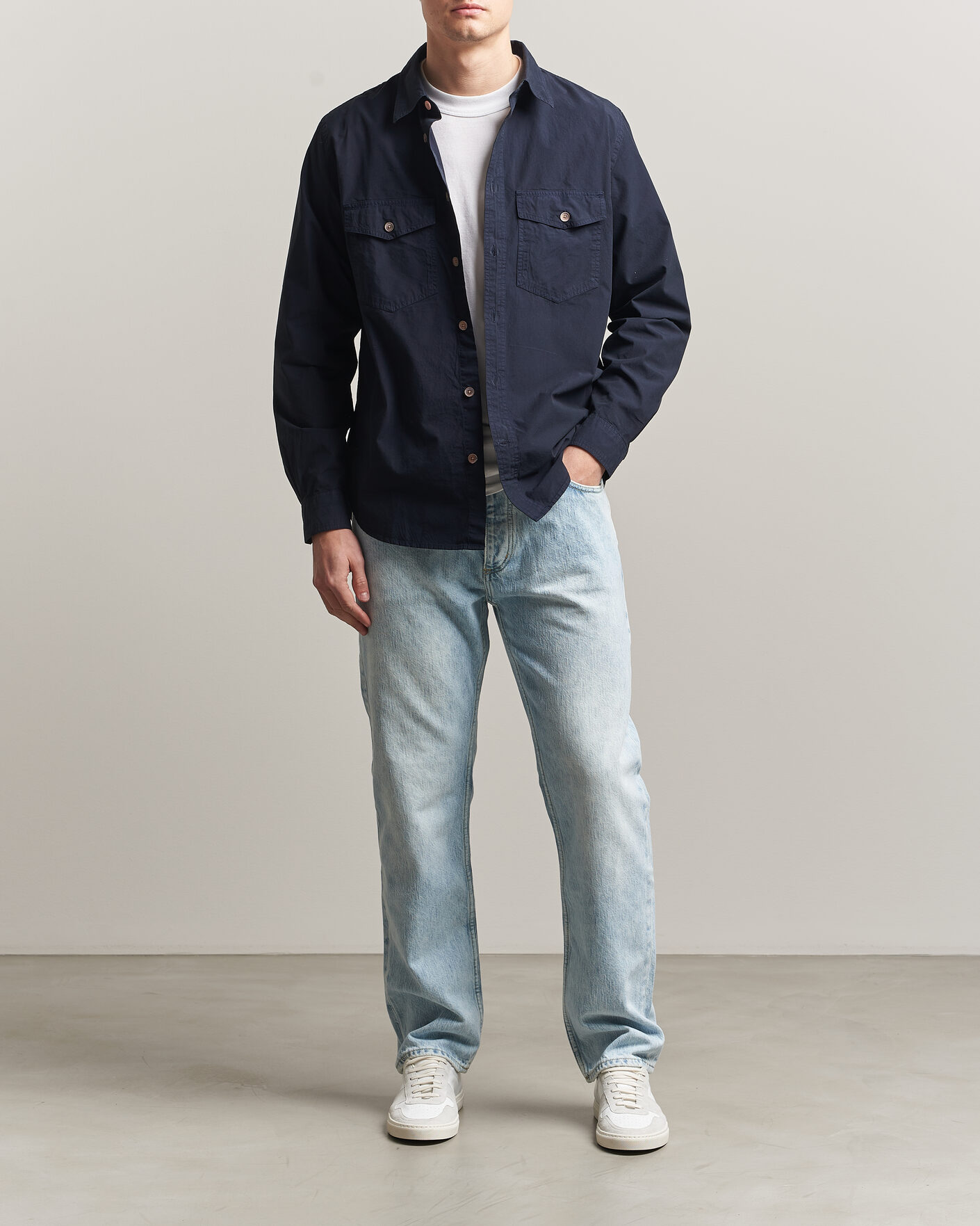 Herre | Jeans | HUGO | Jonah Straight Fit Jeans Light Blue