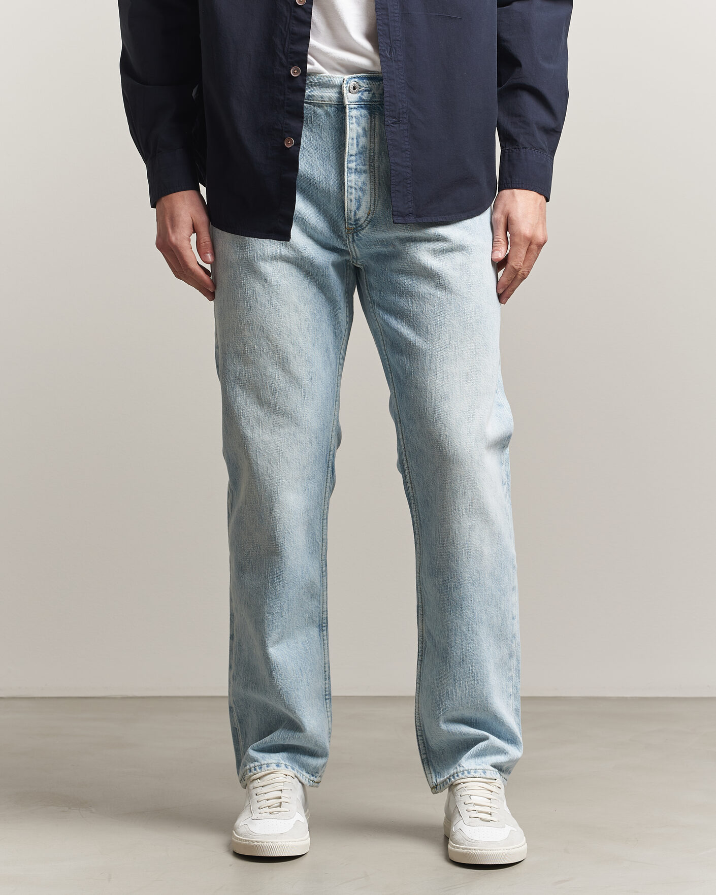 Herre | Bukser | HUGO | Jonah Straight Fit Jeans Light Blue
