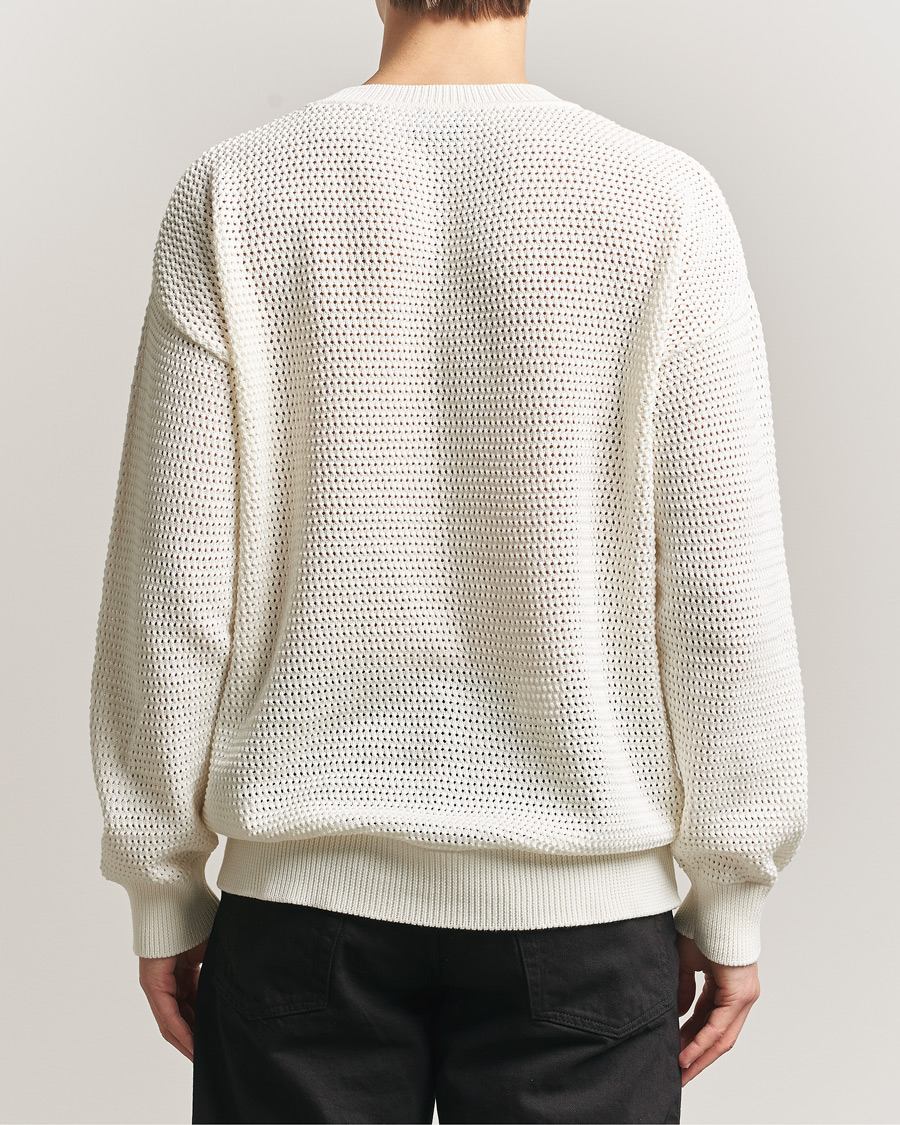 Herre | Trøjer | HUGO | Sanjou Knitted Sweater Open White
