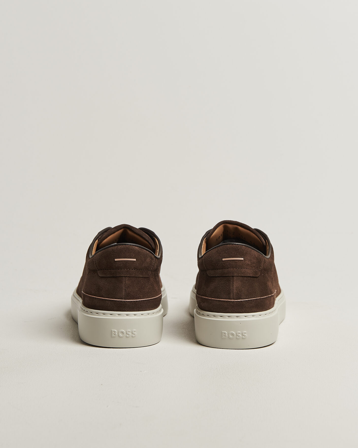 Herre | Sneakers | BOSS CAMEL | Gary Suede Sneaker Dark Brown