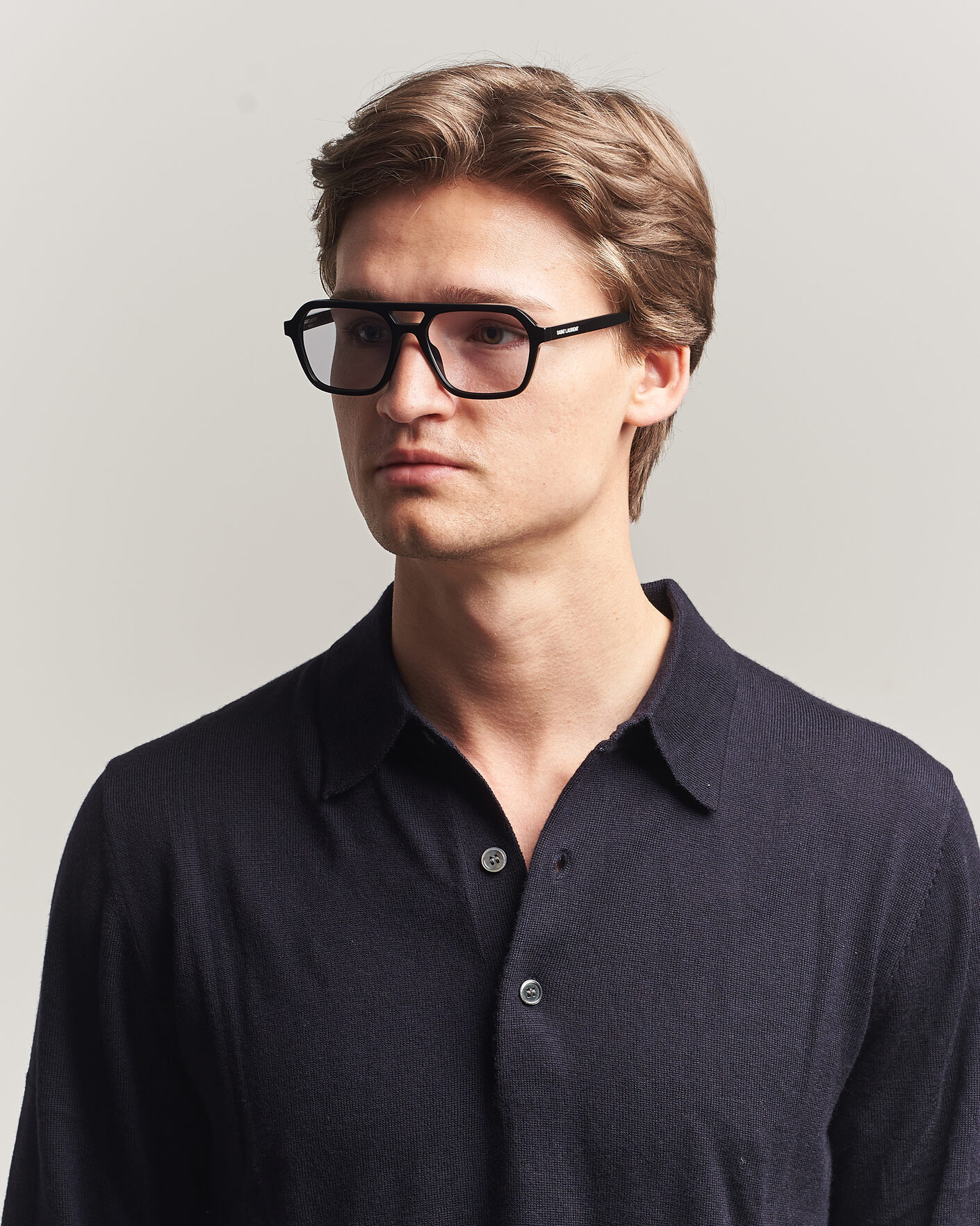 Herre | Solbriller | Saint Laurent | SL 905 Sunglasses Black/Blue