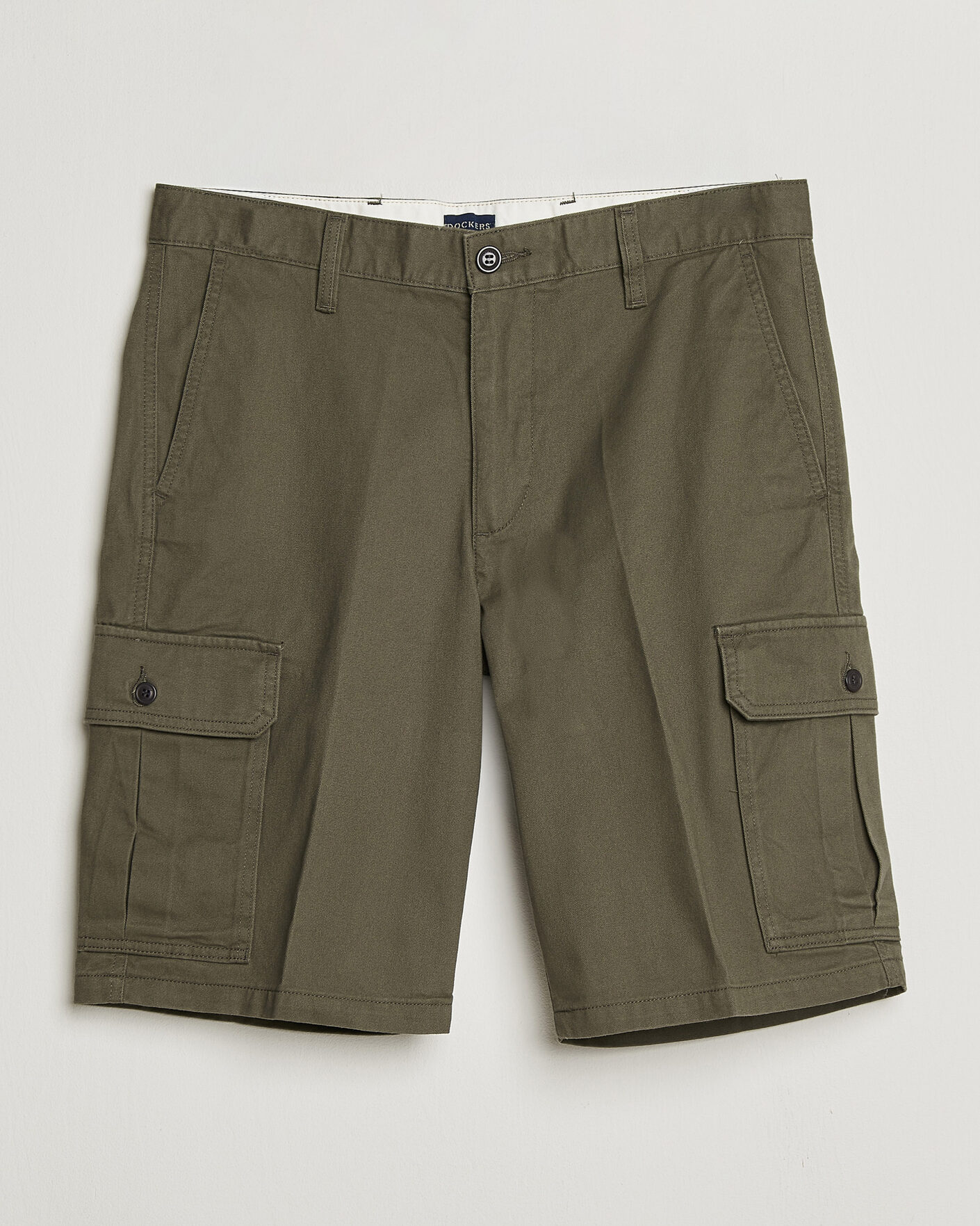 Herre | Shorts | Dockers | Straight Cargo Shorts Earth Moss