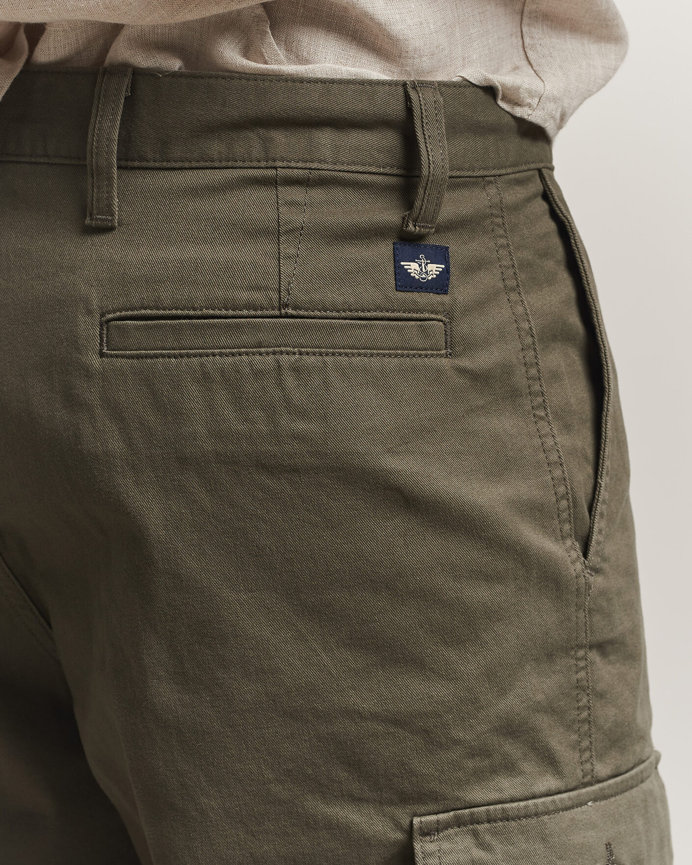 Herre | Shorts | Dockers | Straight Cargo Shorts Earth Moss