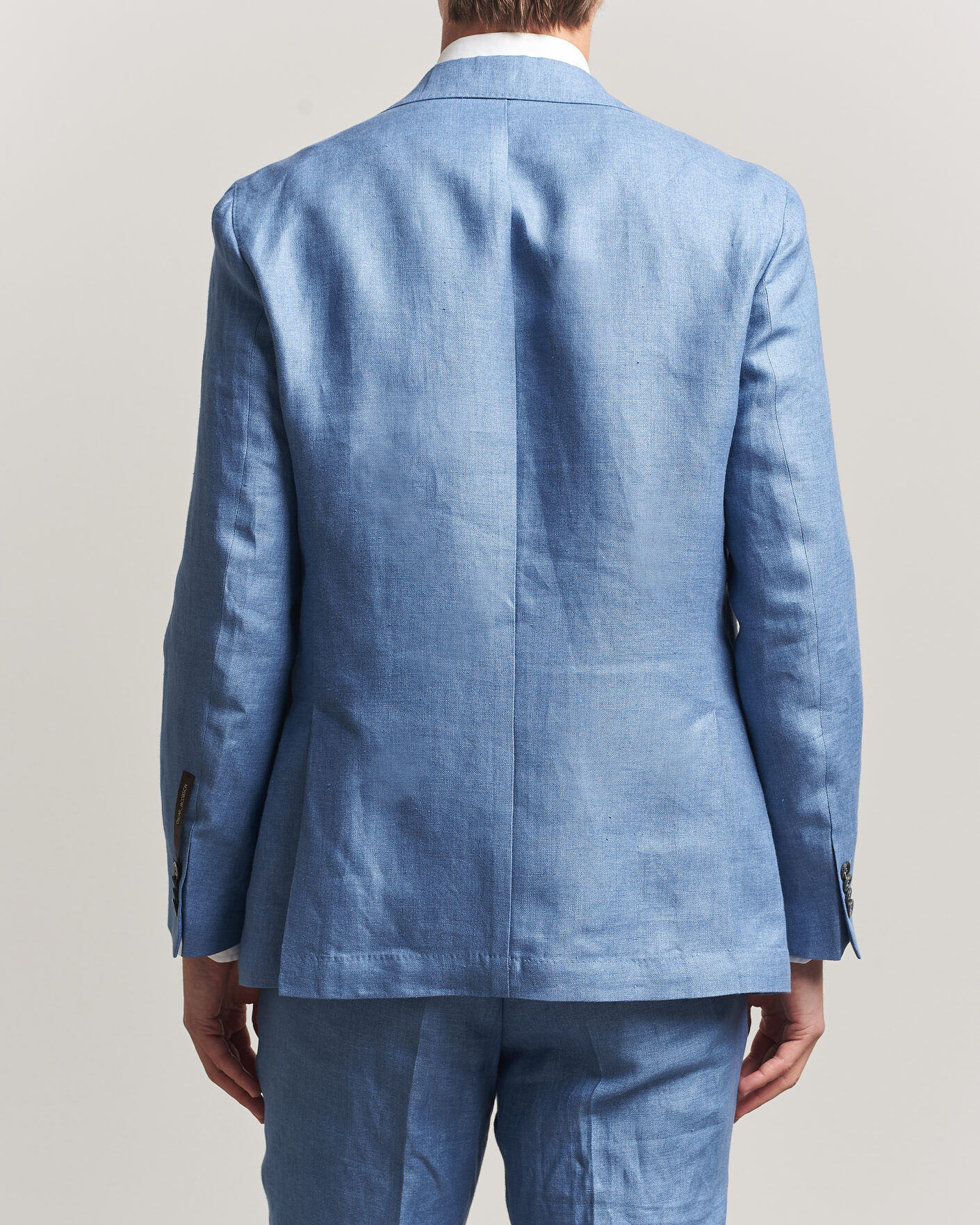 Herre | Blazere & jakker | Oscar Jacobson | Ferry Soft Linen Blazer Light Blue
