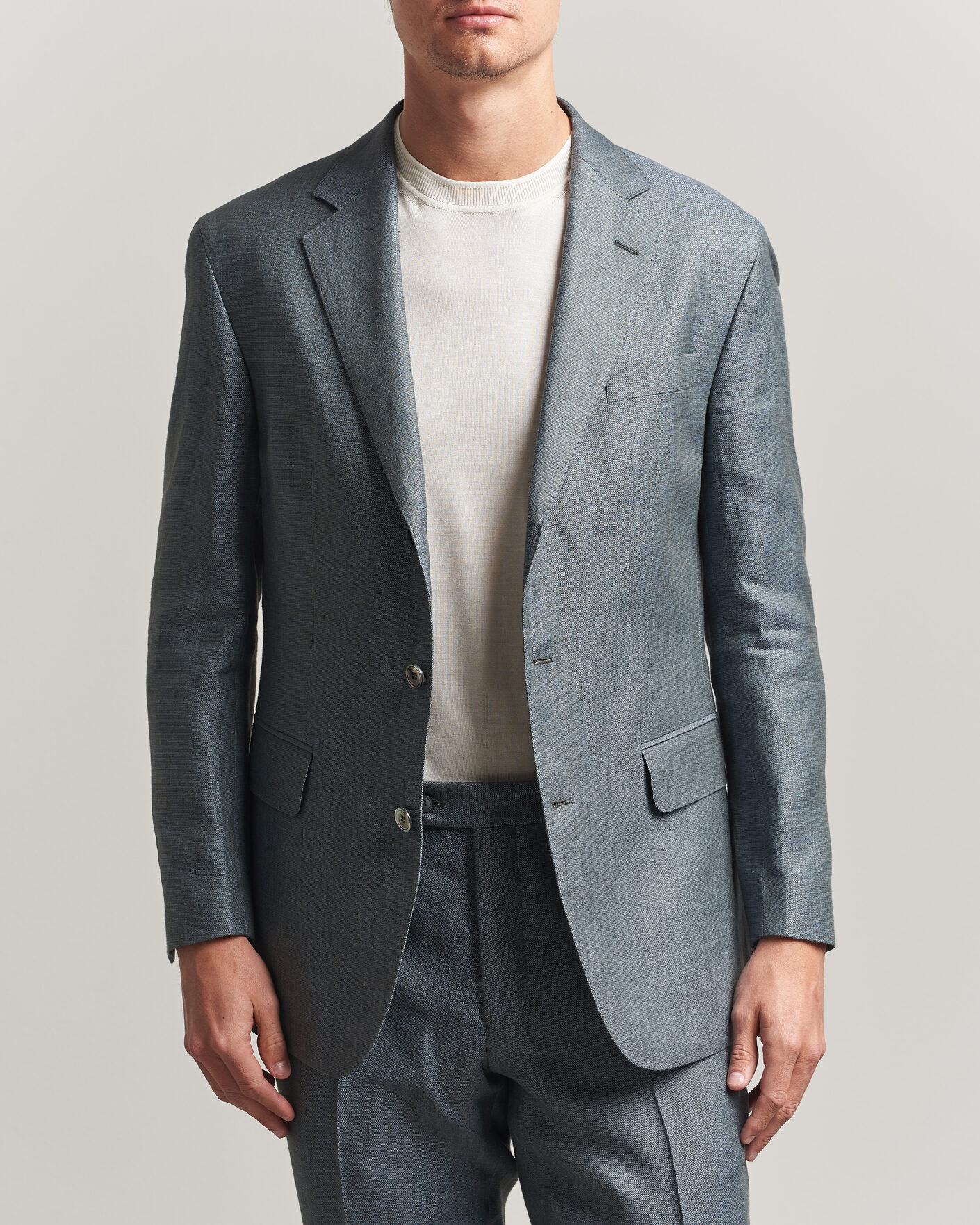 Herre | Blazere & jakker | Oscar Jacobson | Robert Linen Blazer Olive