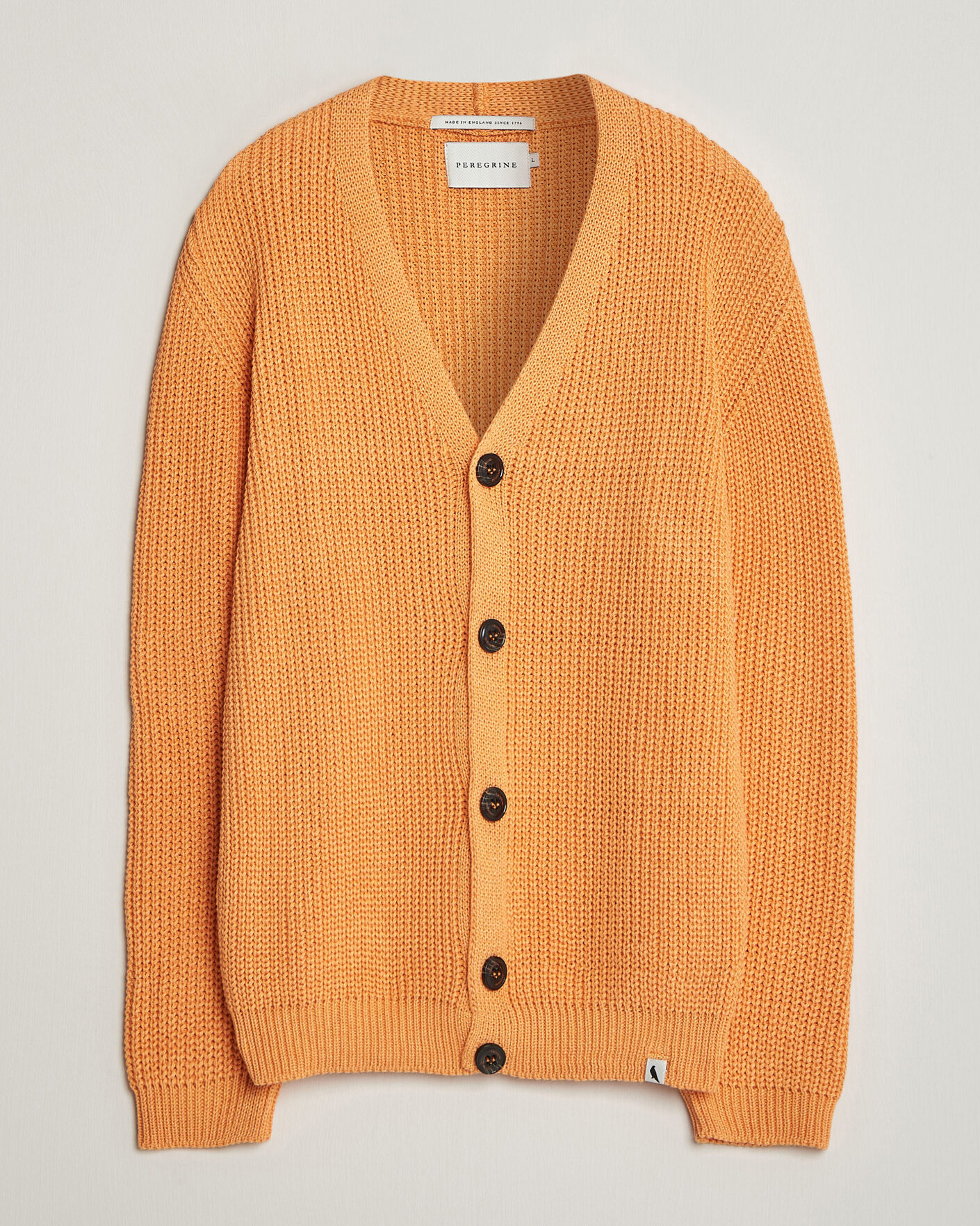 Herre | Trøjer | Peregrine | River Cotton Cardigan Apricot