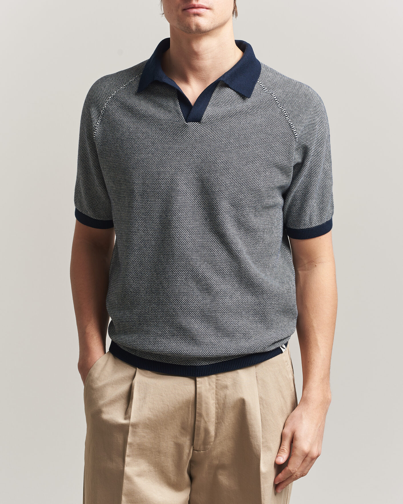 Herre | Polotrøjer | Peregrine | Lynton Cotton Polo Navy