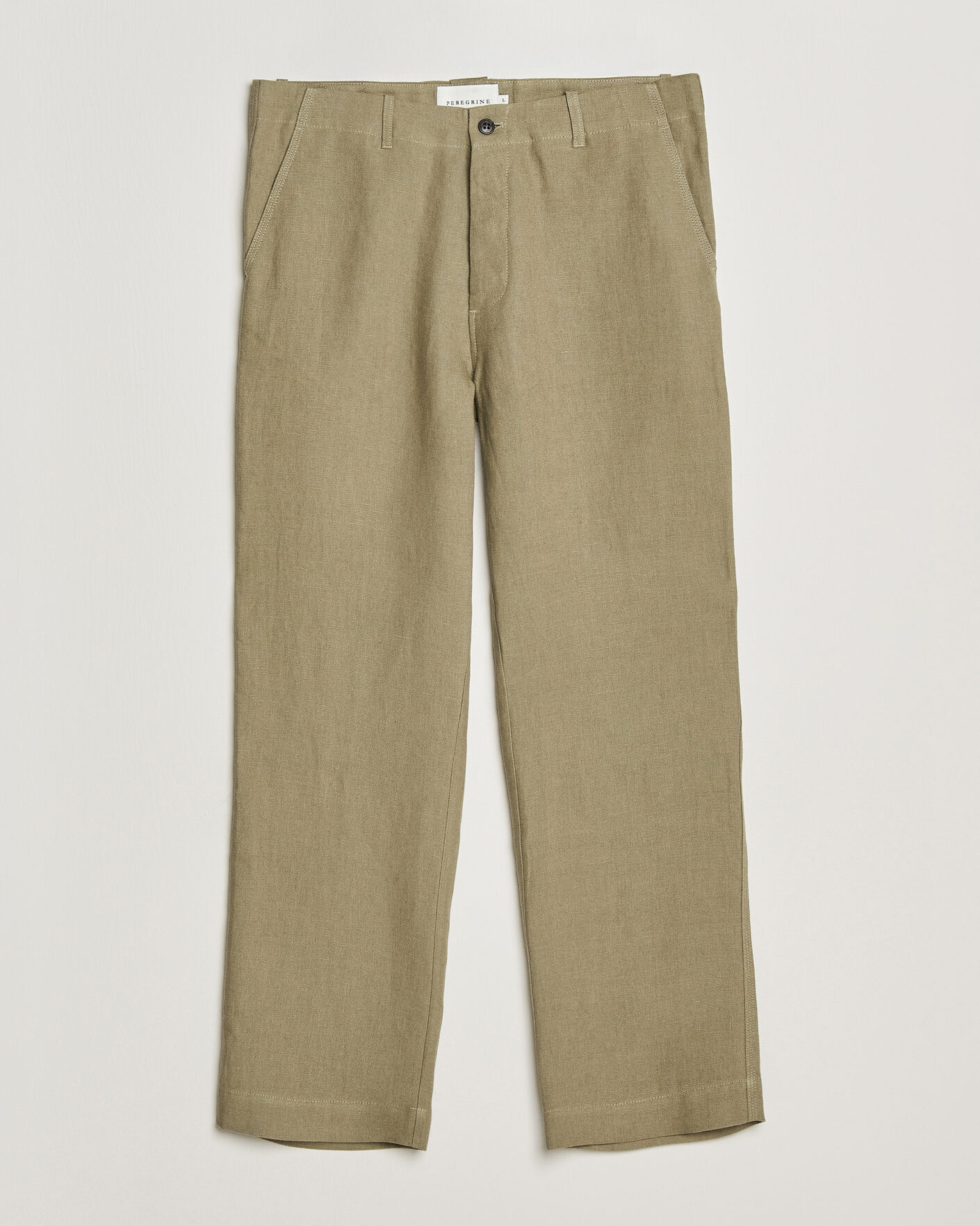 Herre | Bukser | Peregrine | Windsor Linen Trousers Sage