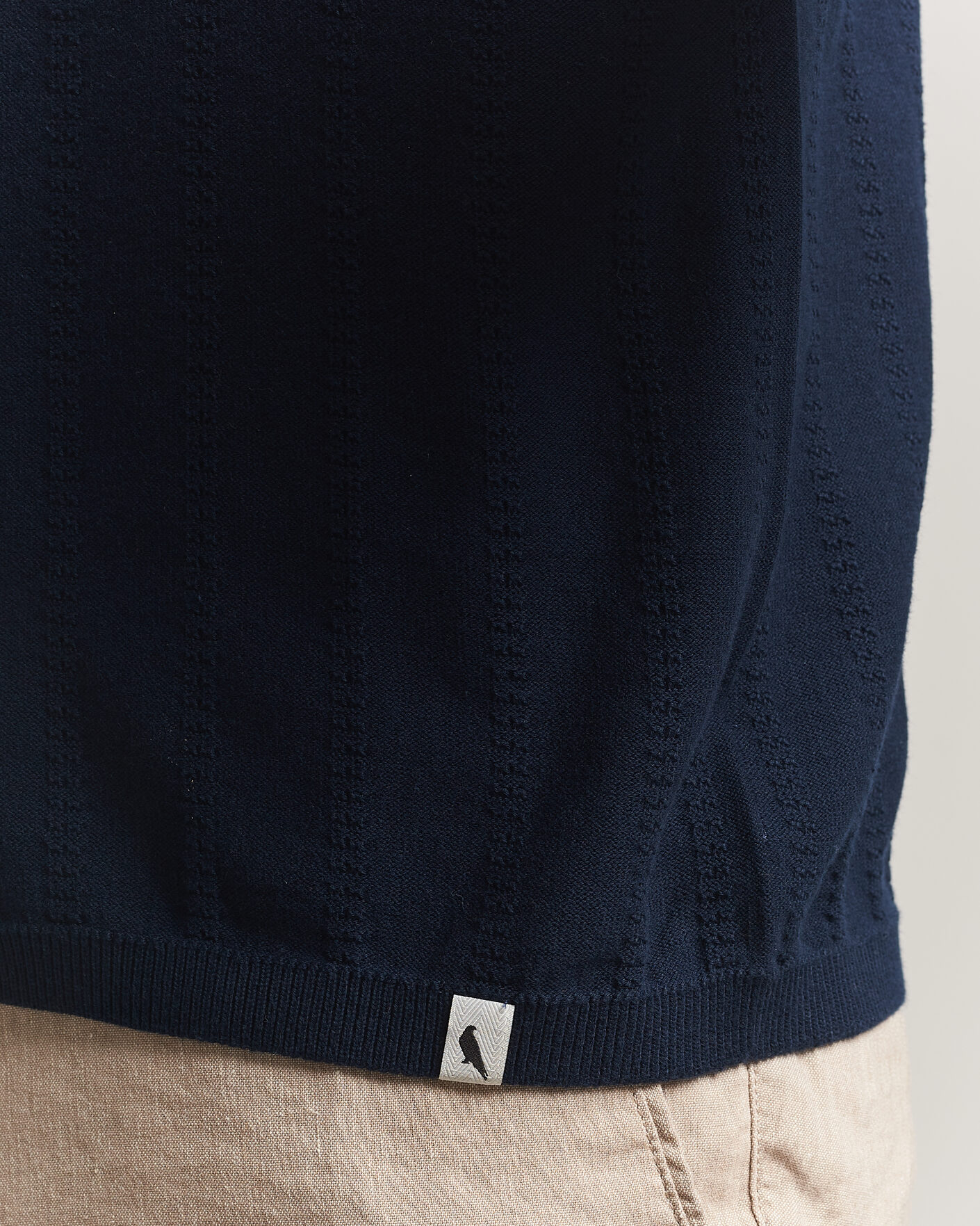 Herre | Polotrøjer | Peregrine | Alma Cotton Structure Polo Navy