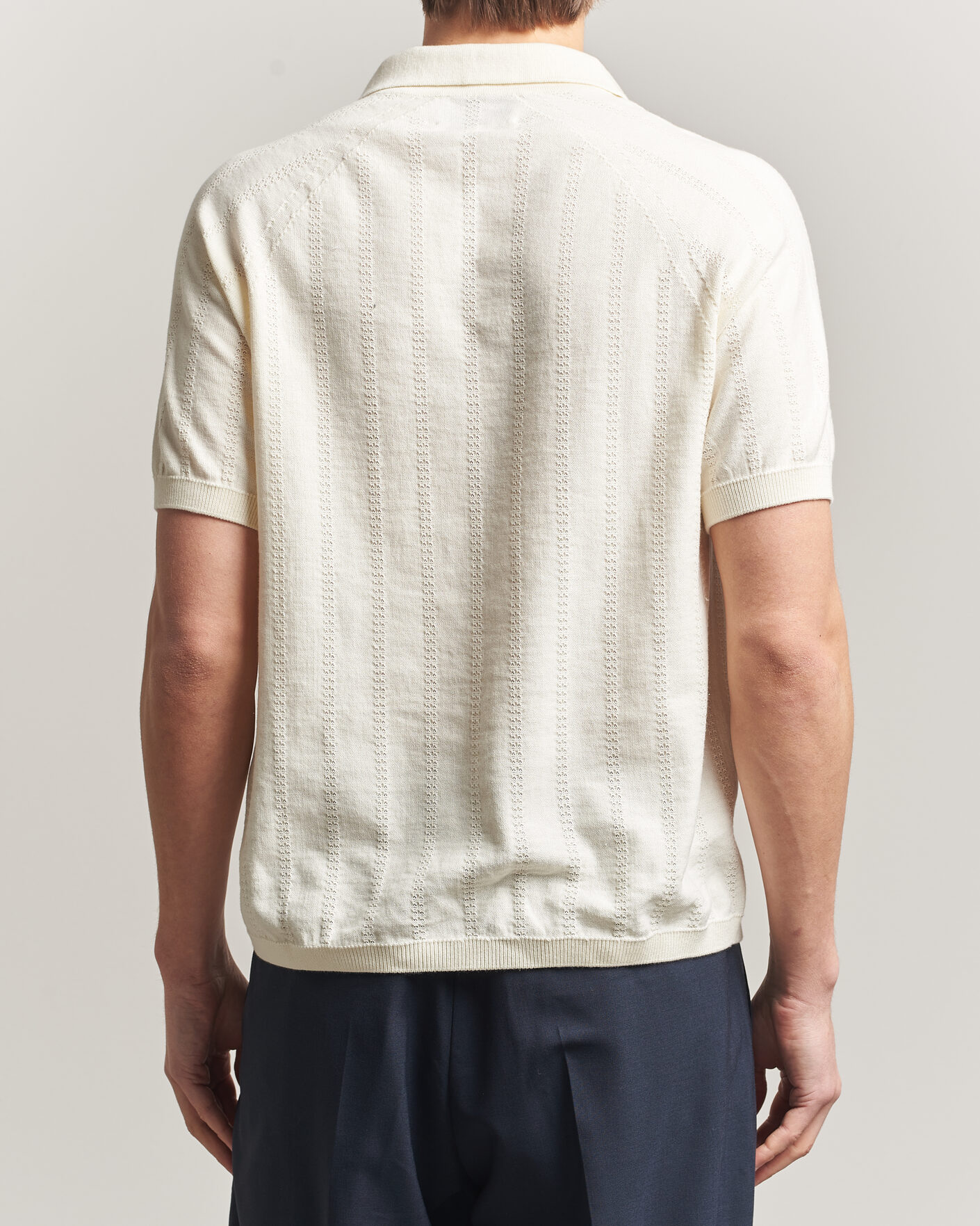 Herre | Polotrøjer | Peregrine | Alma Cotton Structure Polo White