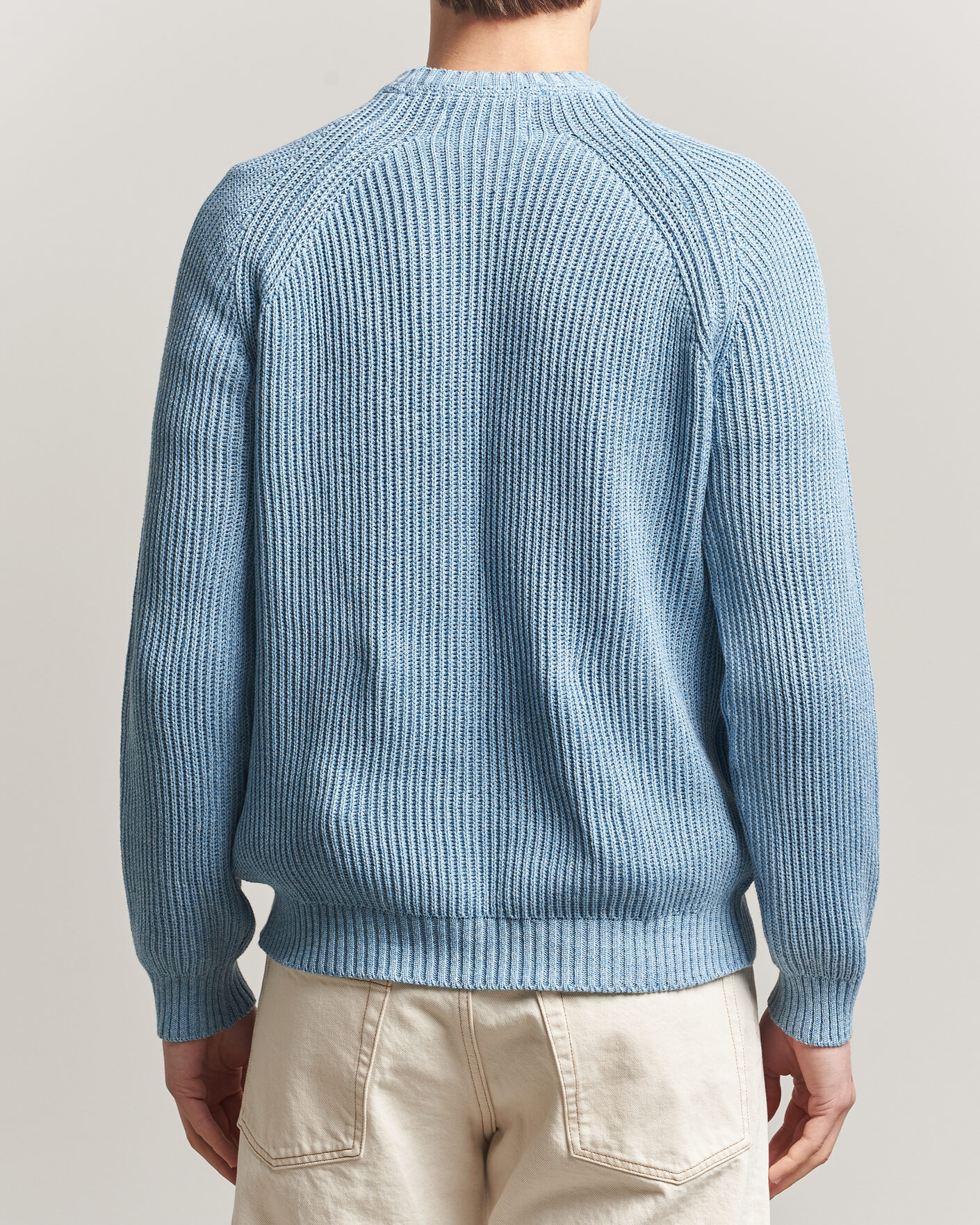Herre | Trøjer | Peregrine | Harry Organic Cotton Sweater Ocean