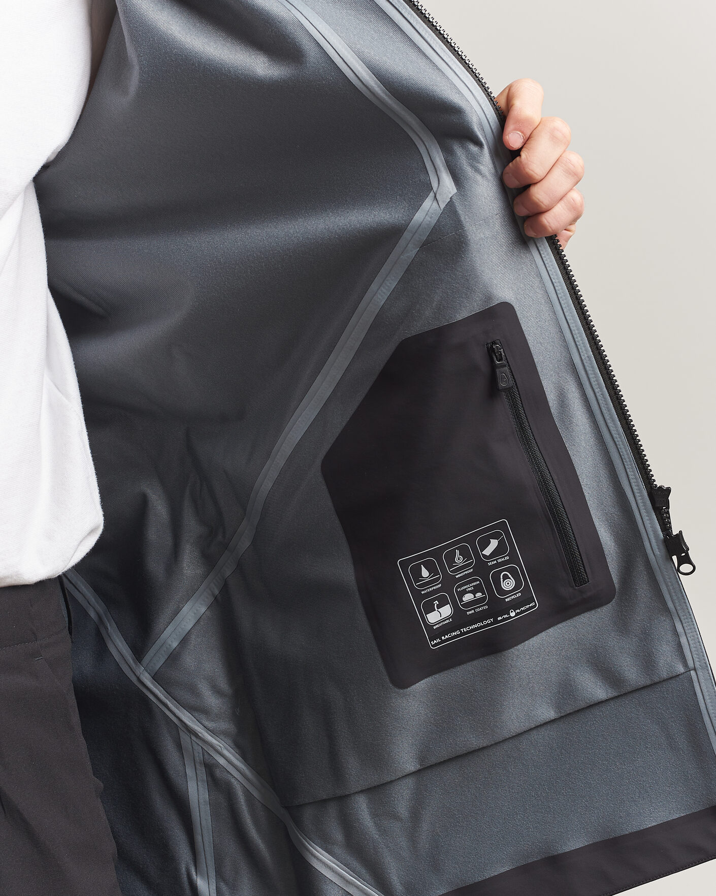 Herre | Jakker | Sail Racing | Protector Waterproof Coat Carbon