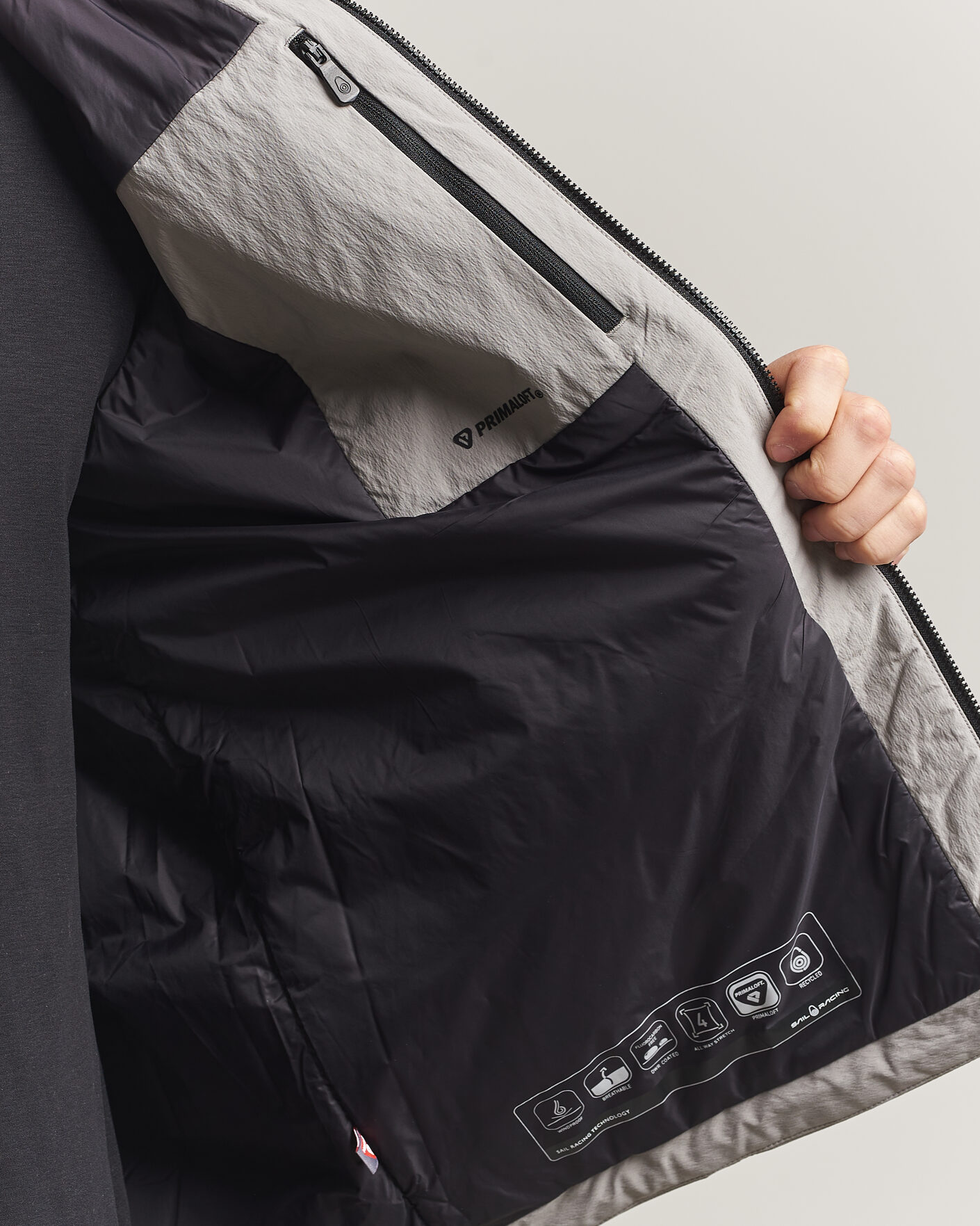 Herre | Jakker | Sail Racing | Stream Primaloft Jacket Oyster