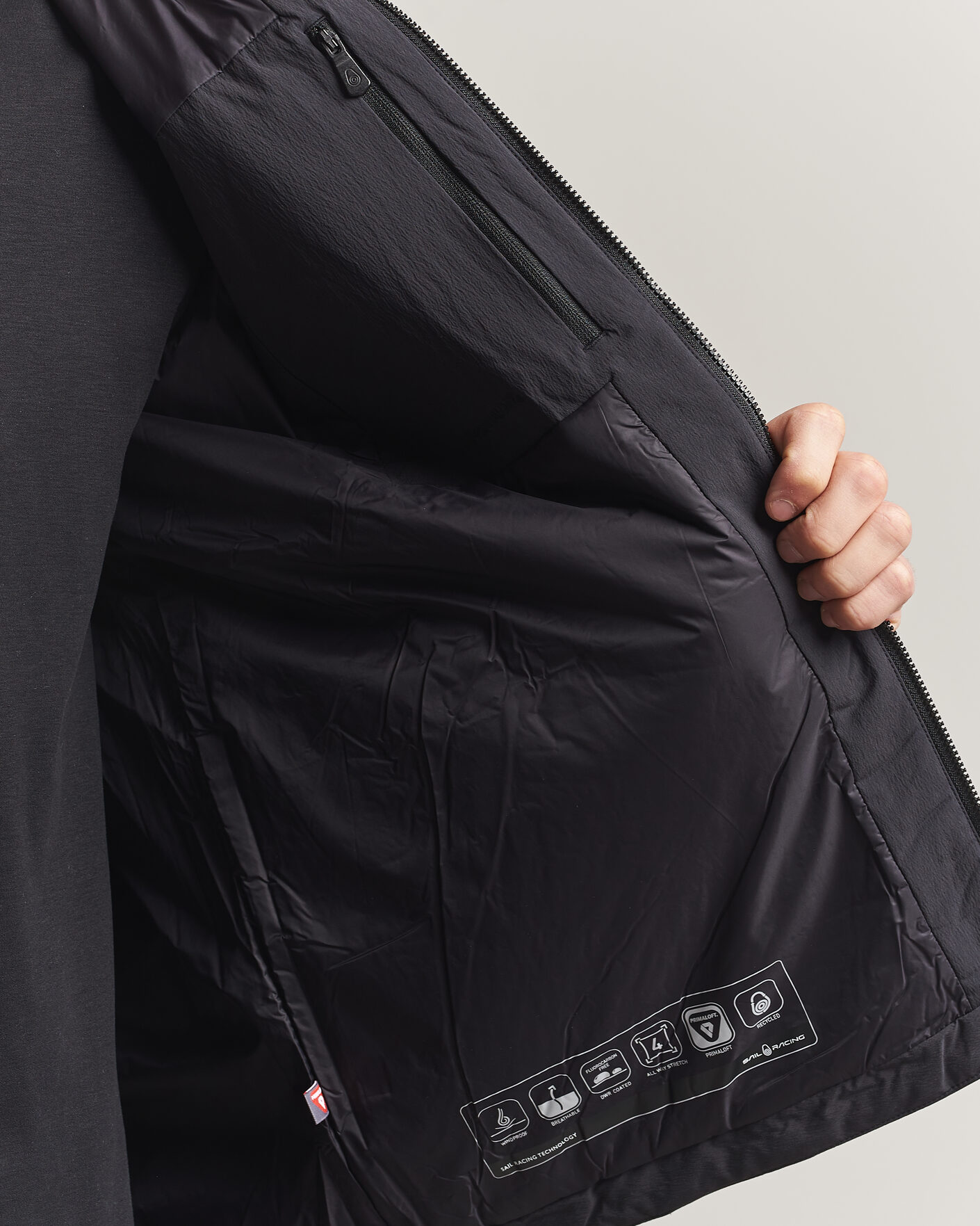 Herre | Jakker | Sail Racing | Stream Primaloft Jacket Carbon