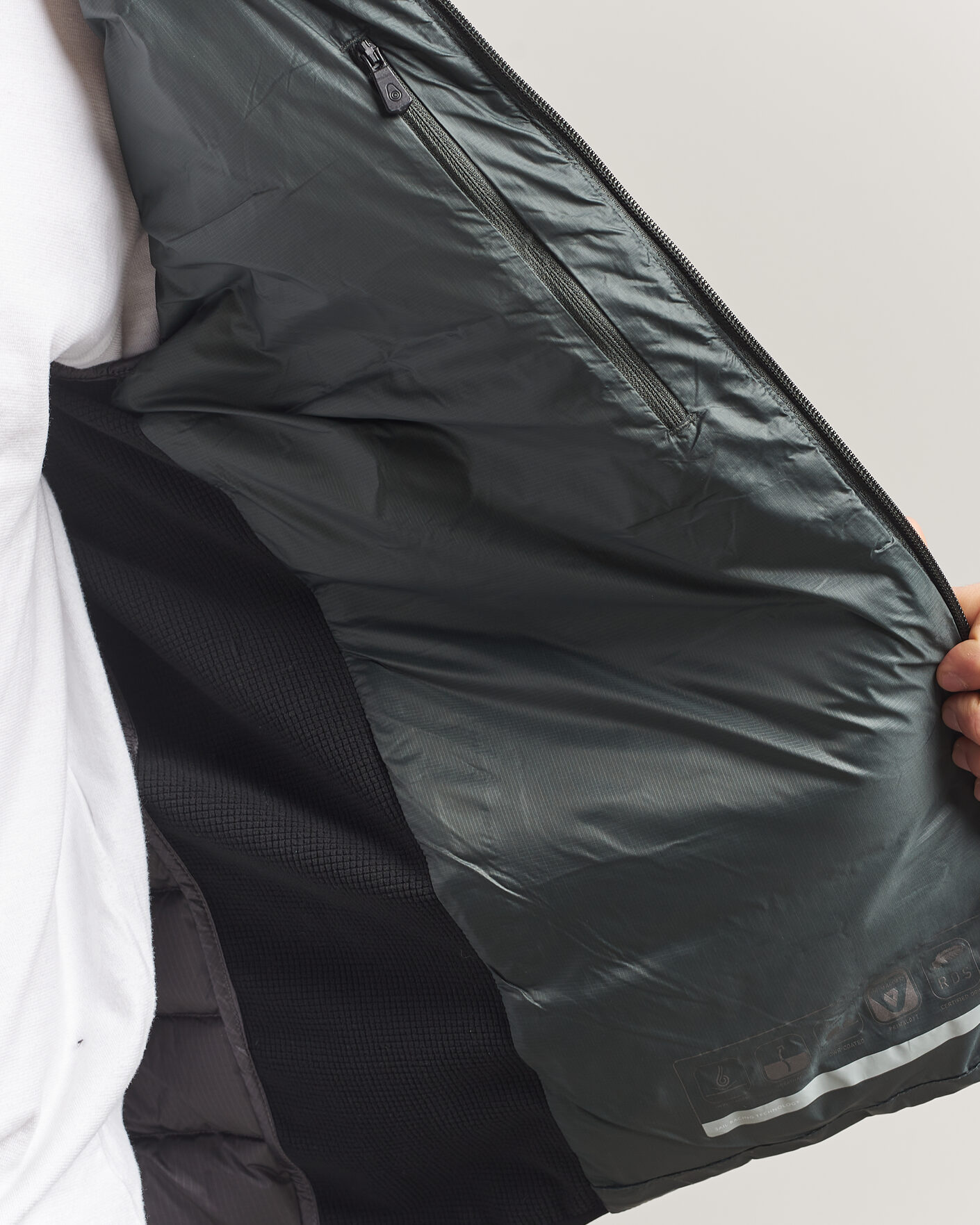 Herre | Jakker | Sail Racing | Spray Hooded Hybrid Jacket Aurora Green