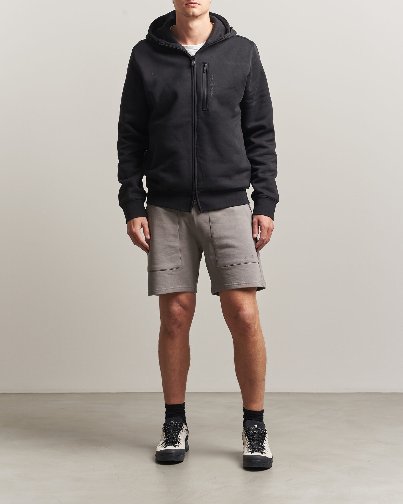 Herre | Trøjer | Sail Racing | Bowman Monochrome Full Zip Hoodie Carbon