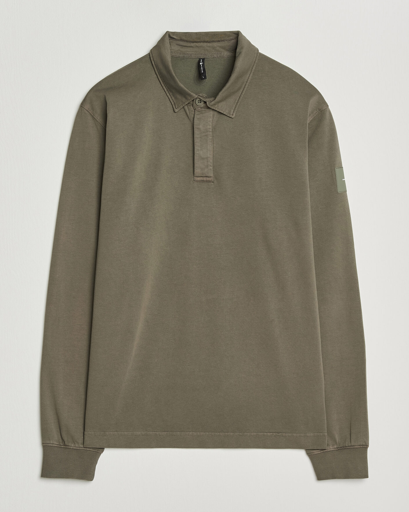 Herre | Trøjer | Sail Racing | Wind Pigment Dyed Rugger Mud Green