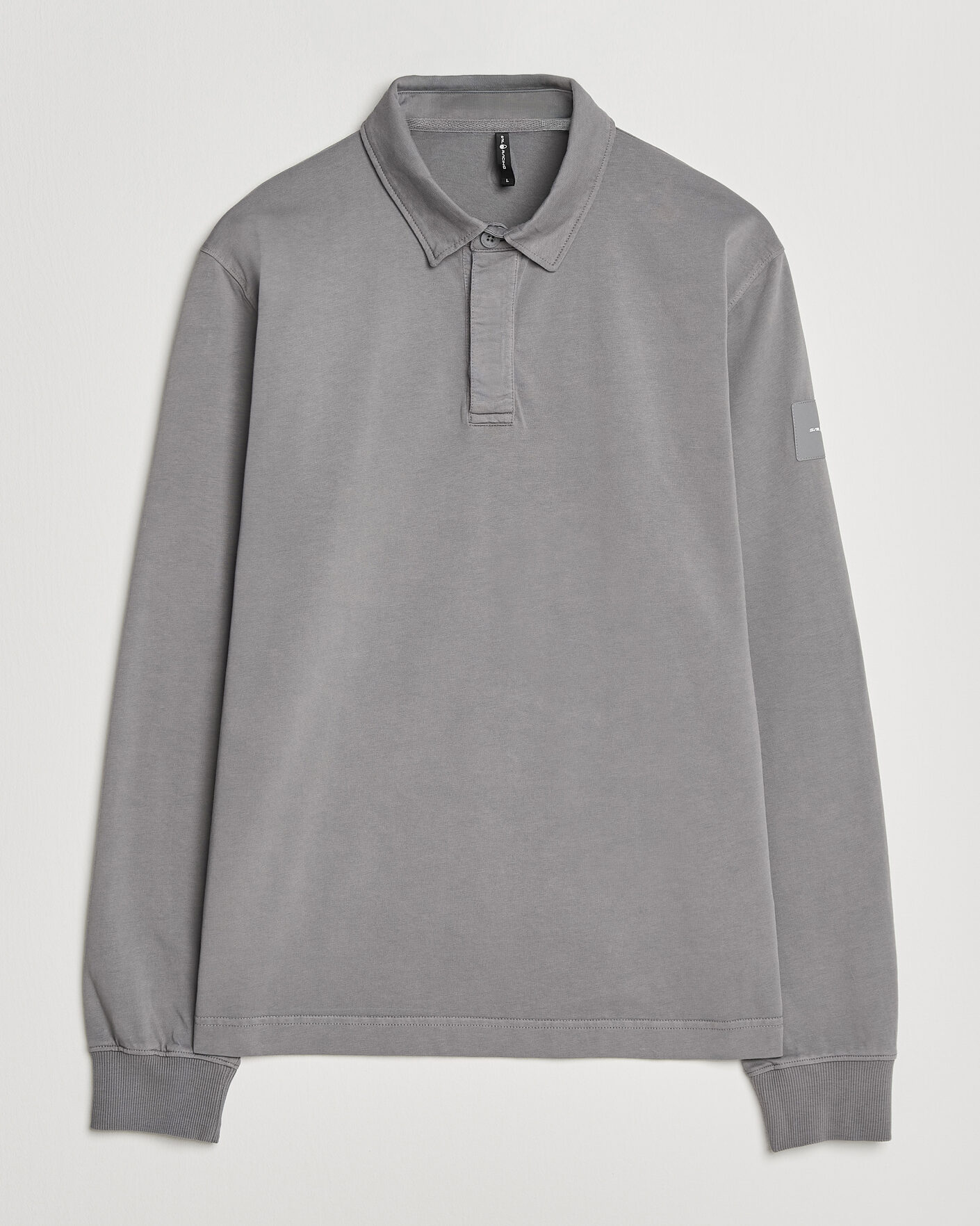 Herre | Trøjer | Sail Racing | Wind Pigment Dyed Rugger Frost Grey