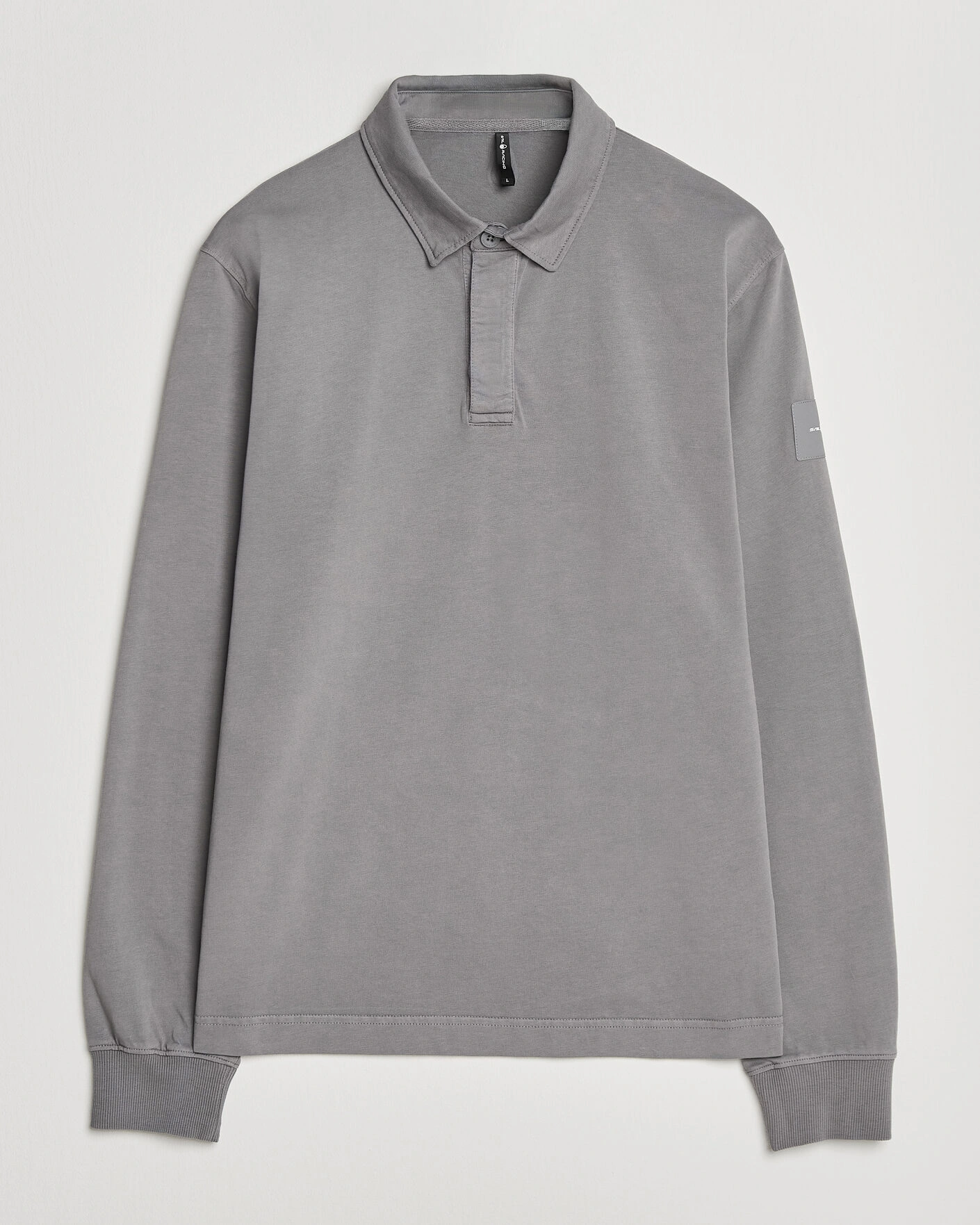 Herre | Trøjer | Sail Racing | Wind Pigment Dyed Rugger Frost Grey