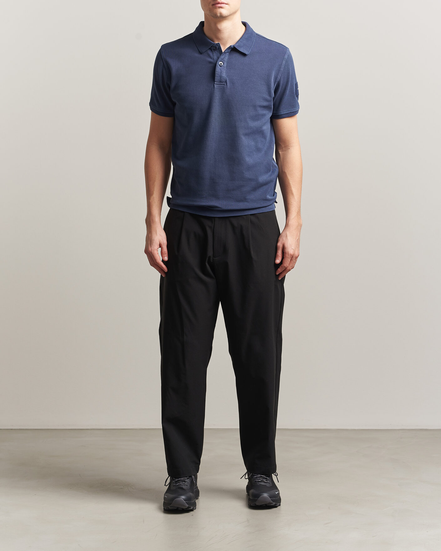 Herre | Polotrøjer | Sail Racing | Wind Pigment Dyed Polo Dark Navy