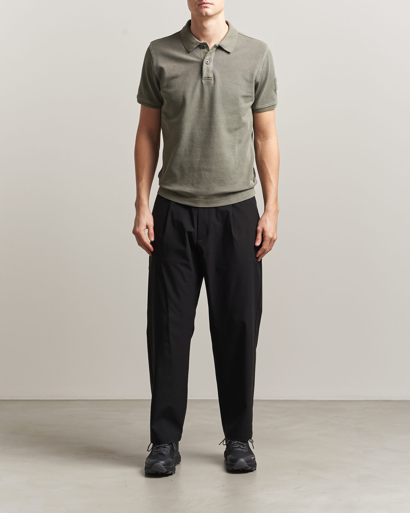 Herre | Polotrøjer | Sail Racing | Wind Pigment Dyed Polo Mud Green