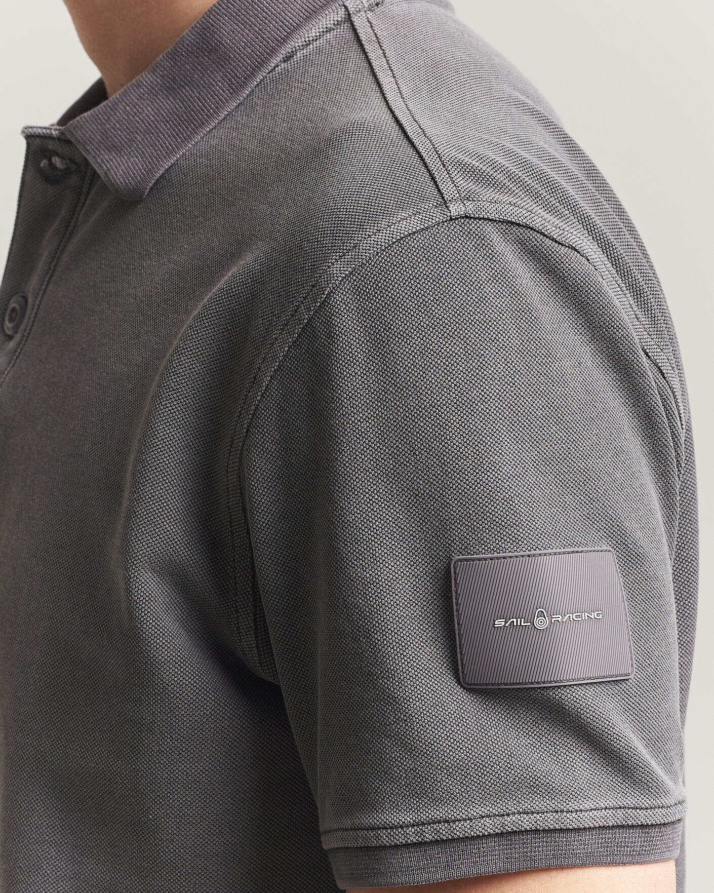 Herre | Polotrøjer | Sail Racing | Wind Pigment Dyed Polo Frost Grey