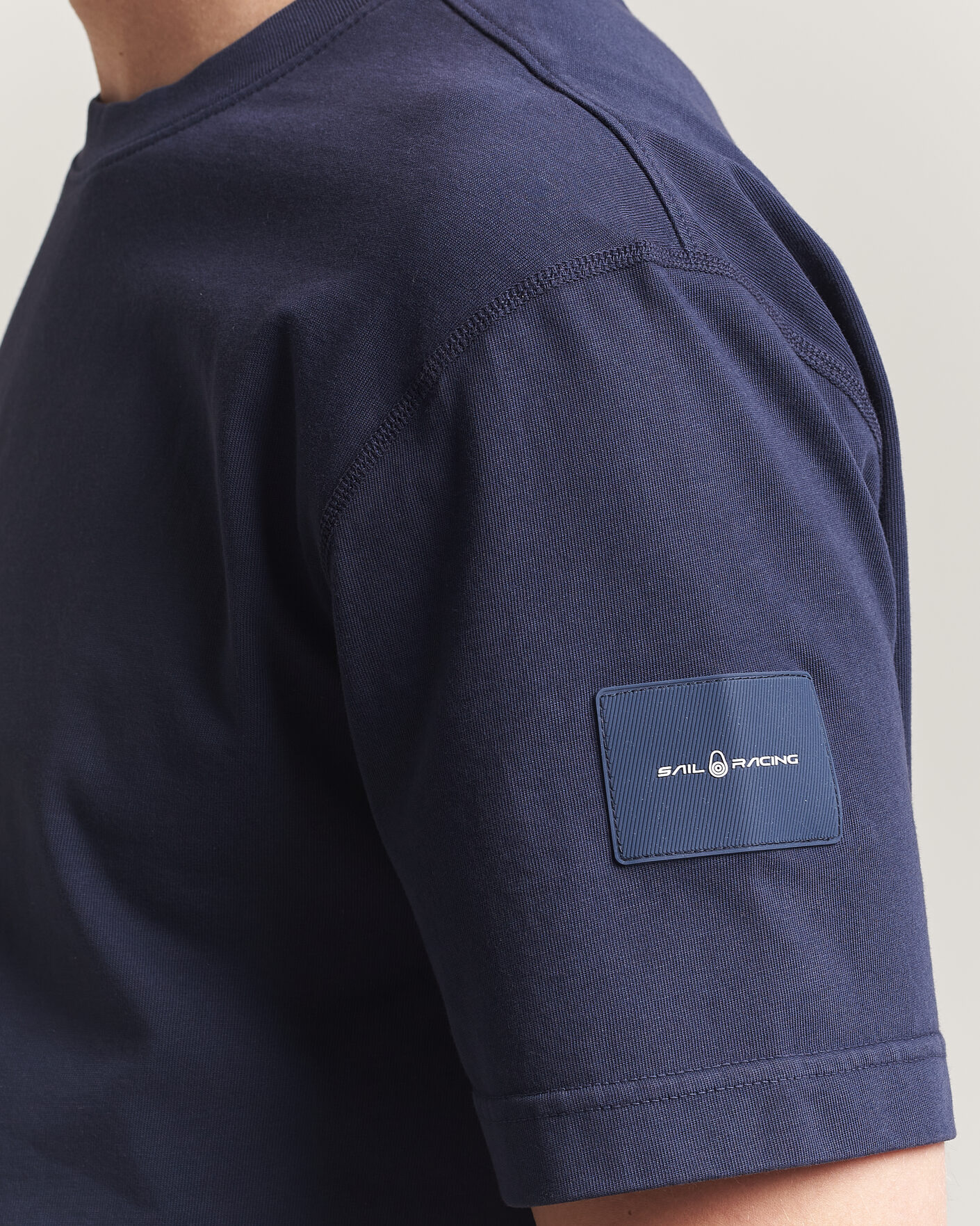 Herre | T-Shirts | Sail Racing | Wind Pigment Dyed T-Shirt Dark Navy