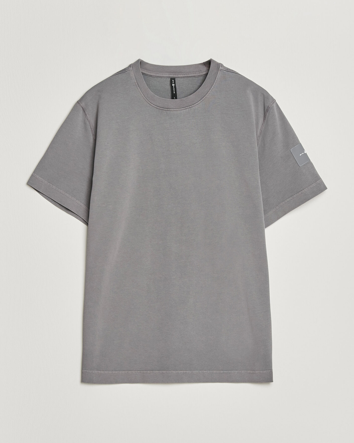 Herre | T-Shirts | Sail Racing | Wind Pigment Dyed T-Shirt Frost Grey