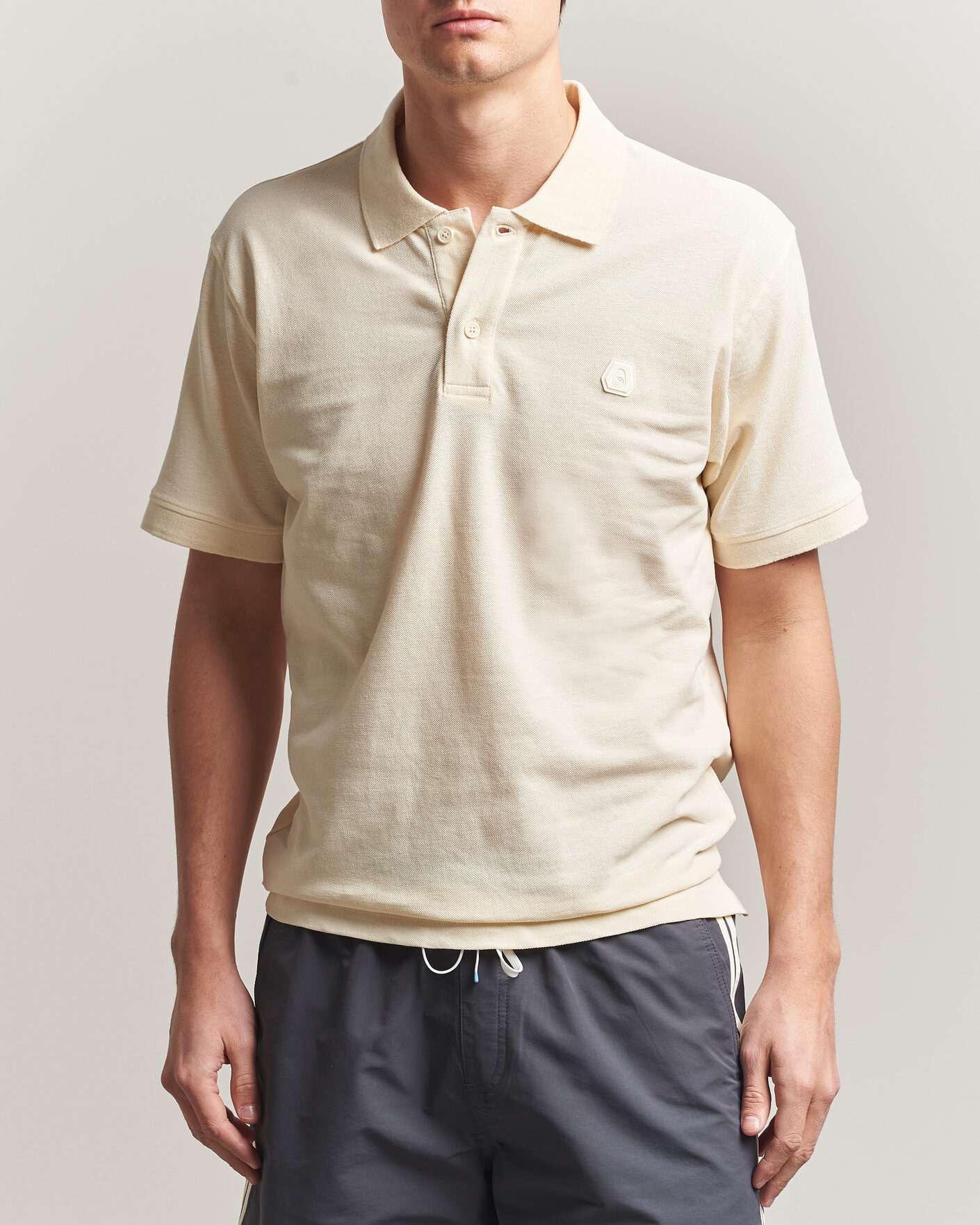 Herre | Polotrøjer | Sail Racing | Tornado Cotton/Linen Pique Polo Off White