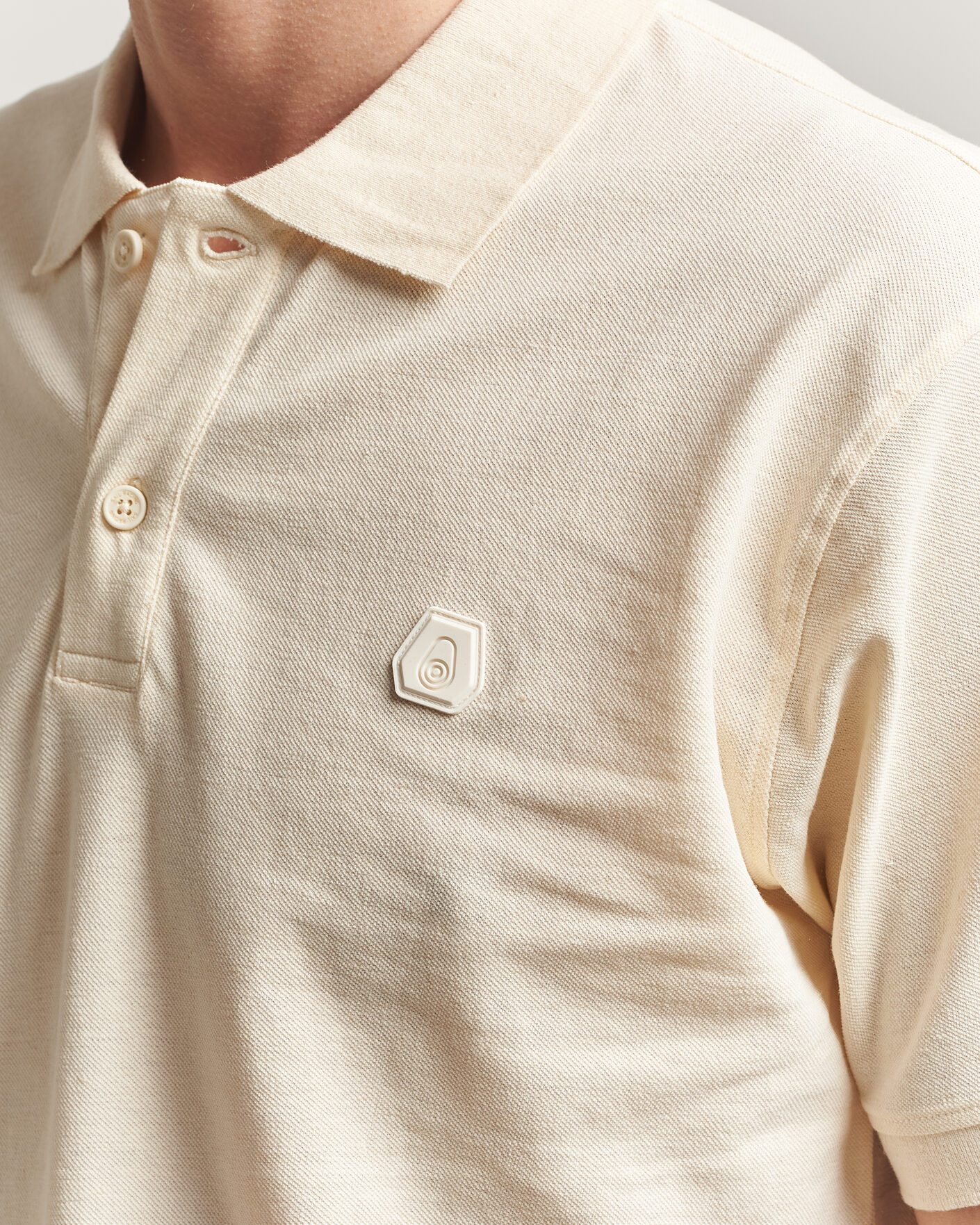 Herre | Polotrøjer | Sail Racing | Tornado Cotton/Linen Pique Polo Off White