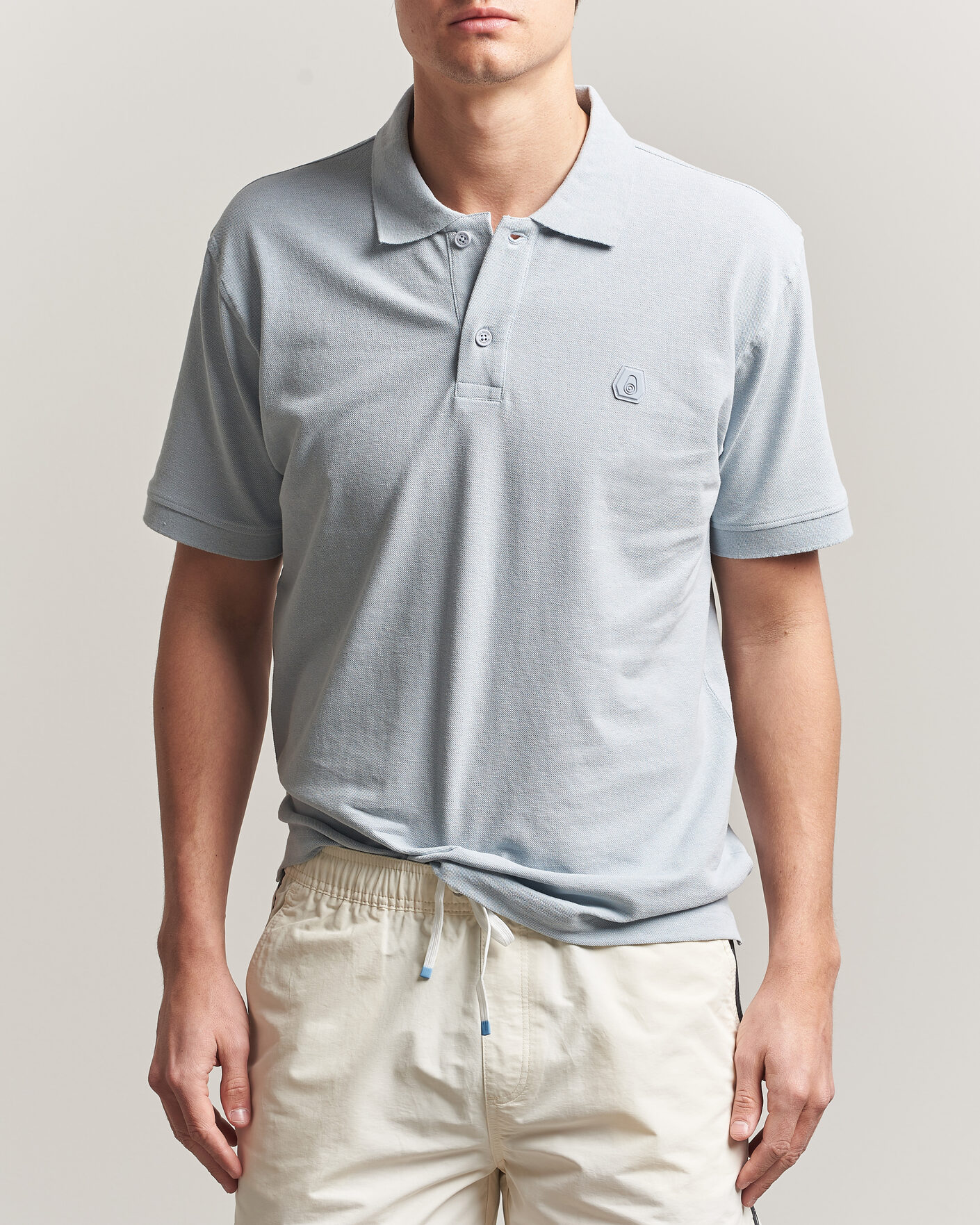 Herre | Polotrøjer | Sail Racing | Tornado Cotton/Linen Pique Polo Ice Melt
