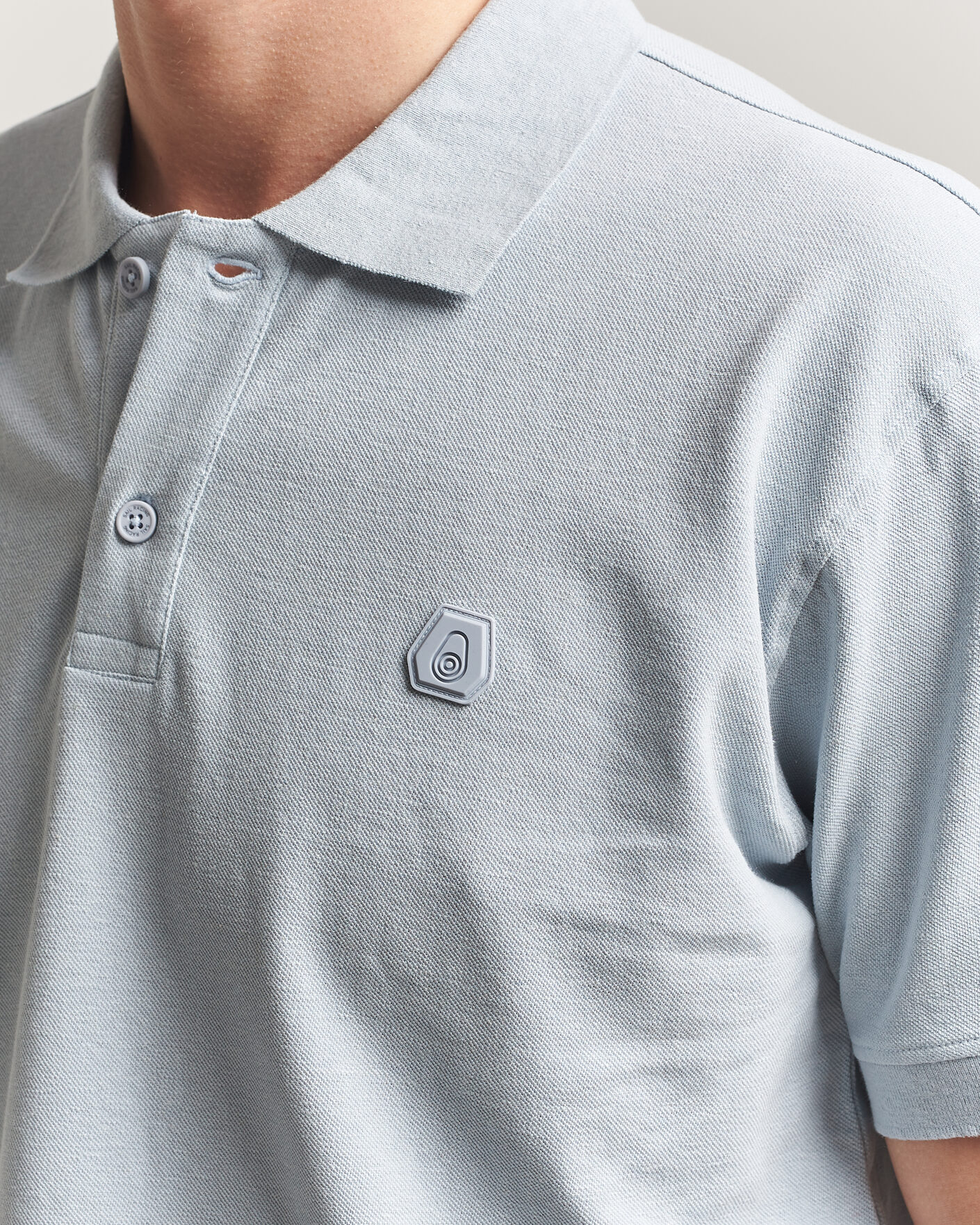 Herre | Polotrøjer | Sail Racing | Tornado Cotton/Linen Pique Polo Ice Melt