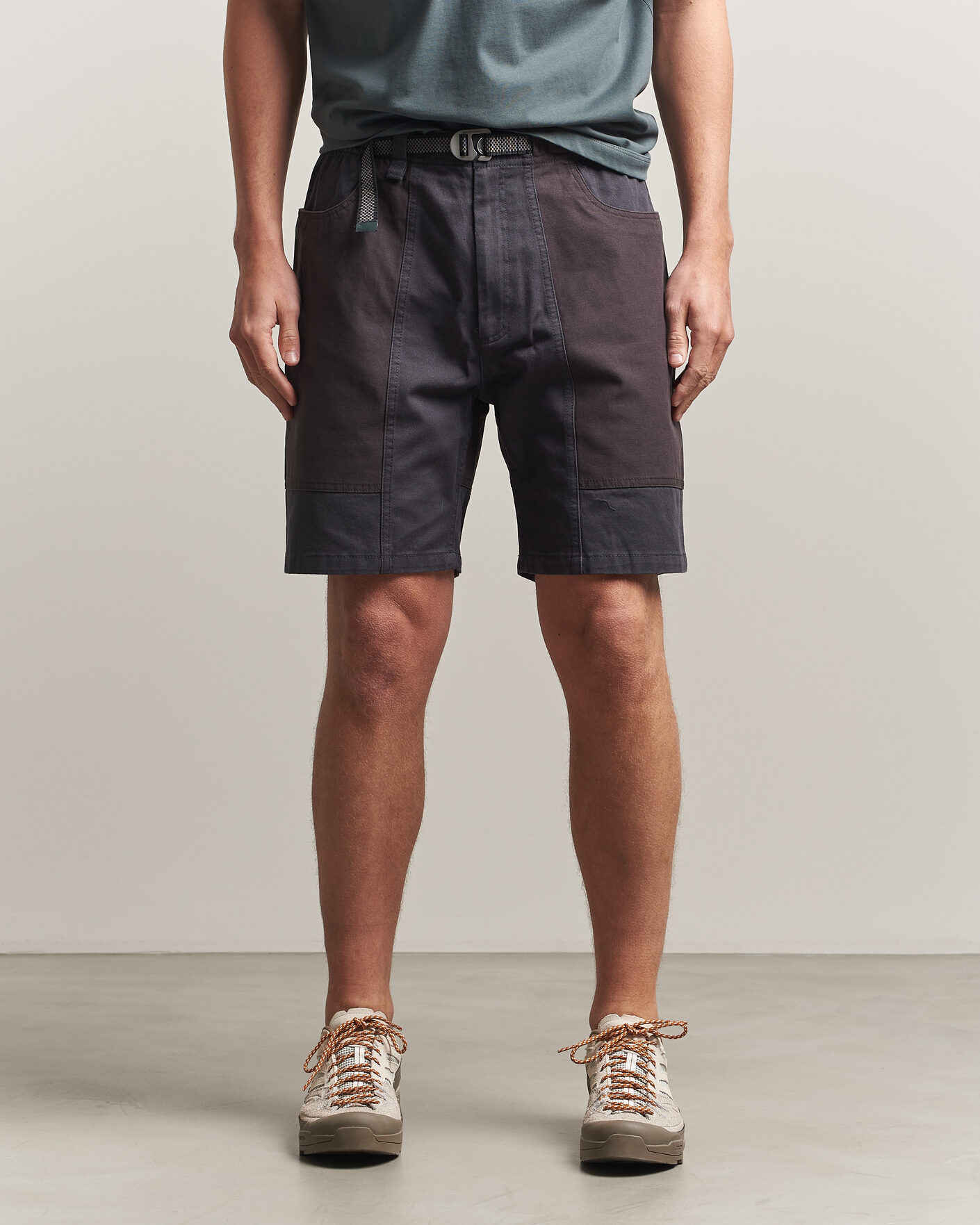 Herre | Shorts | Sail Racing | Breeze Blocked Cotton Twill Shorts Dark Steel Blue
