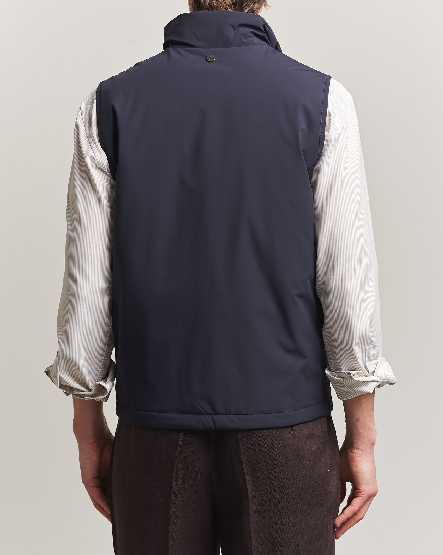 Herre | Veste | Oscar Jacobson | Light Zipped Waistcoat Navy