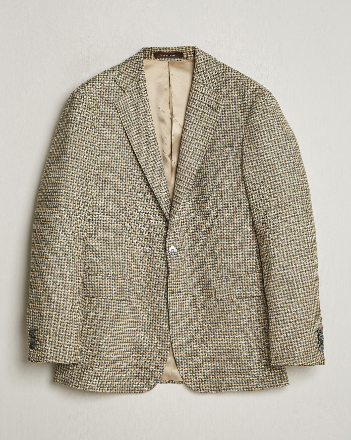 Herre | Blazere & jakker | Oscar Jacobson | Robert Wool/Silk/Cotton Blazer Green