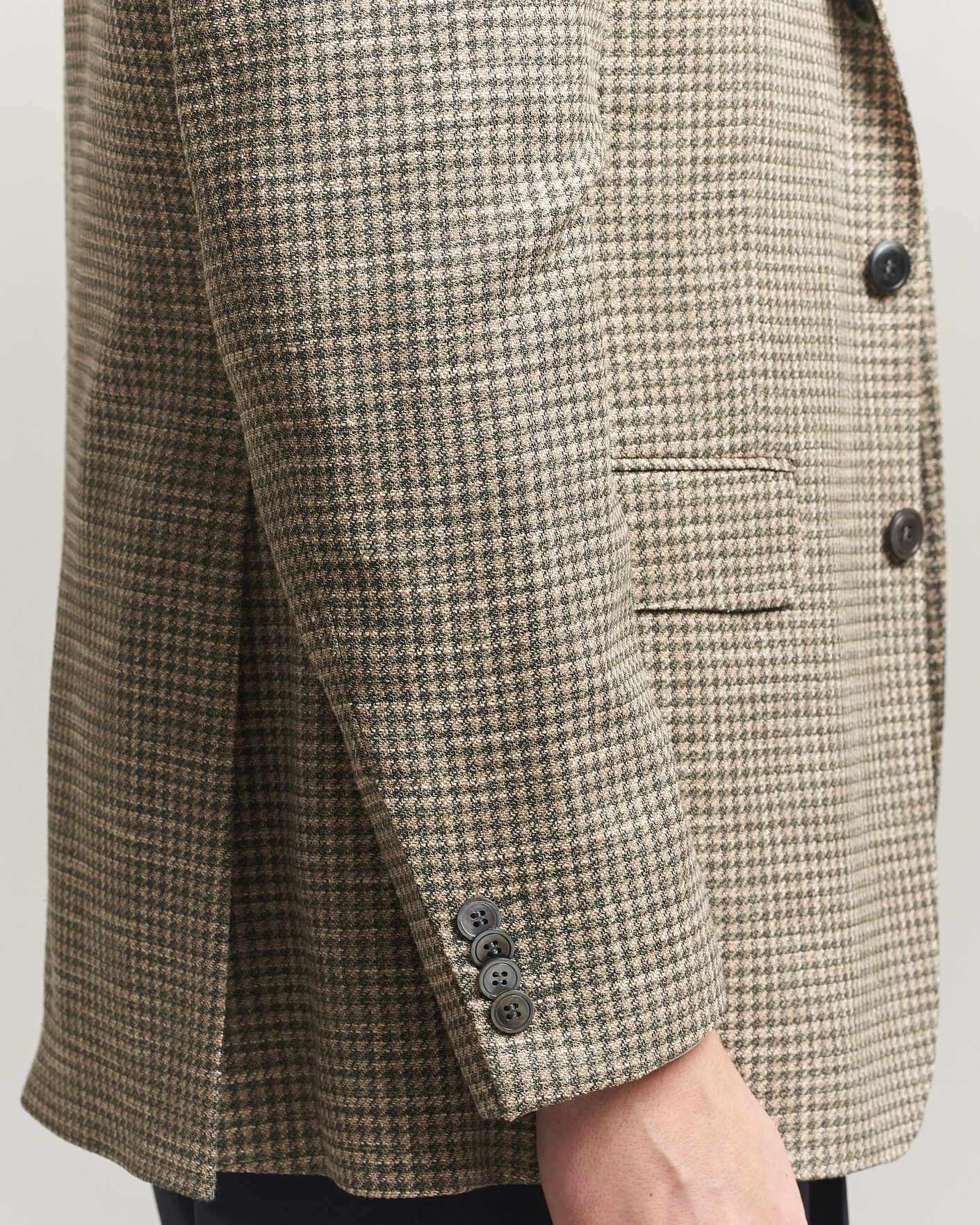 Herre | Blazere & jakker | Oscar Jacobson | Robert Wool/Silk/Cotton Blazer Green