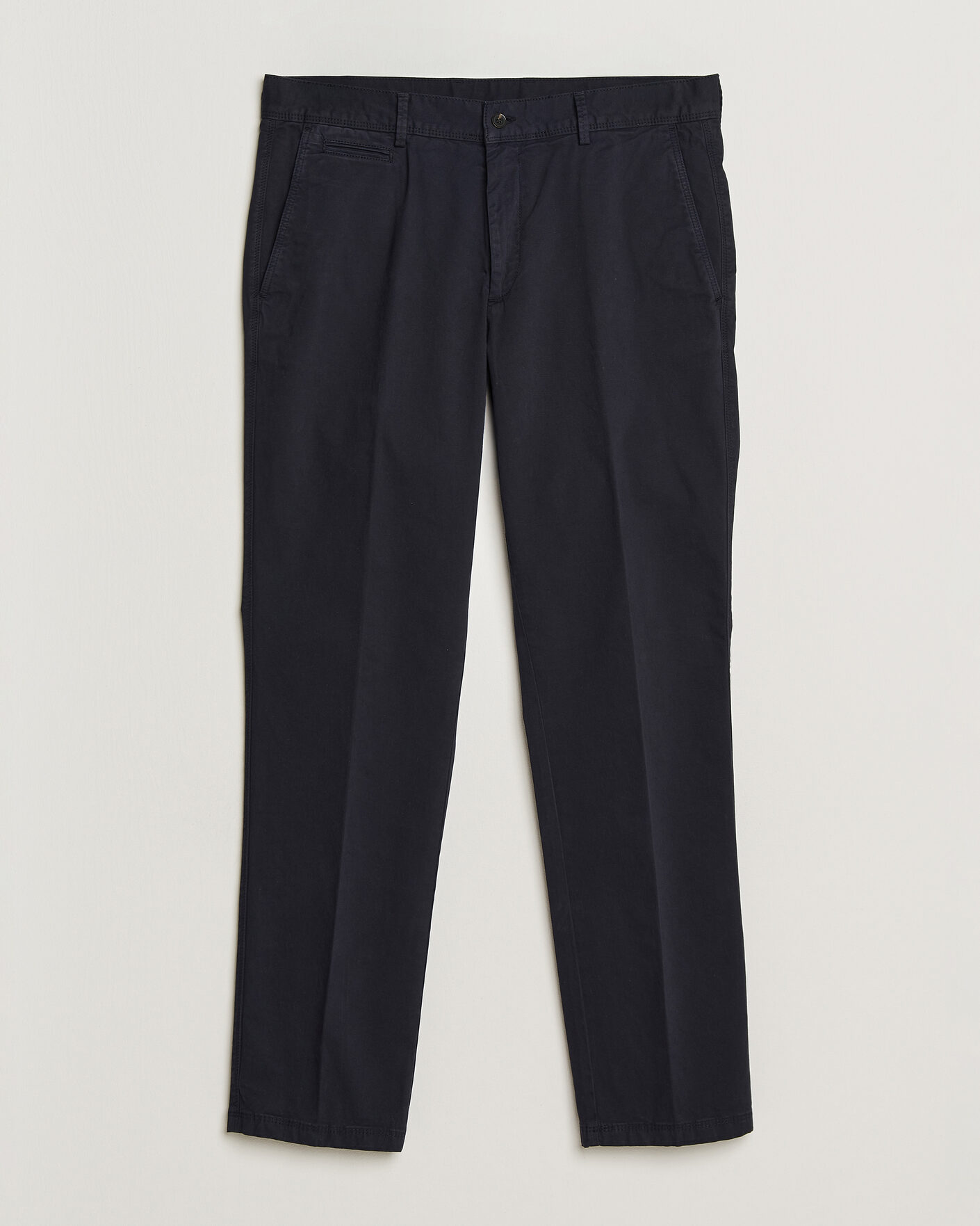Herre | Bukser | Oscar Jacobson | Danik Cotton Trousers Navy